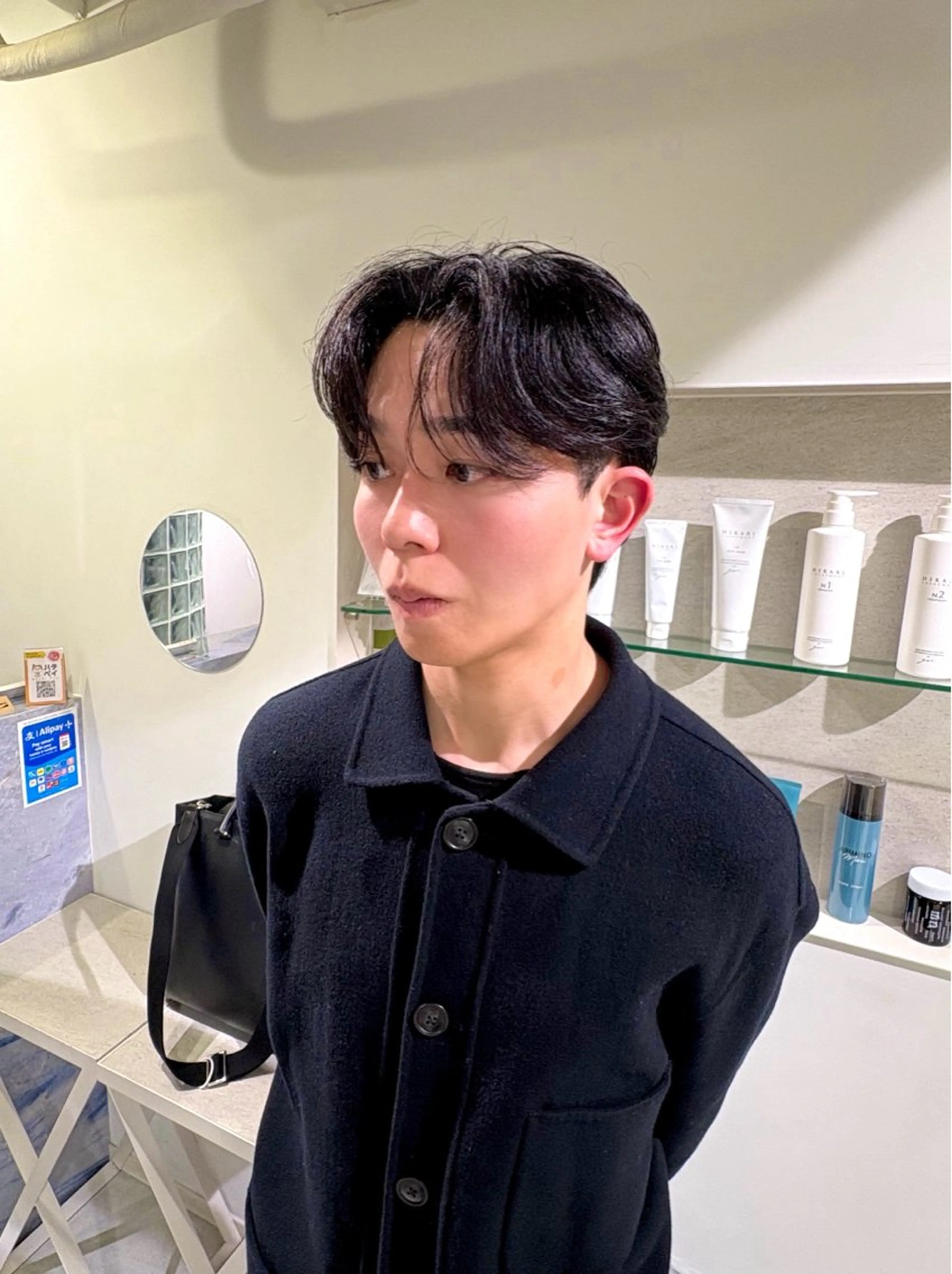 メンズ カット 【ボブ・ショート】 ／ おおの かい🫟のヘアスタイル