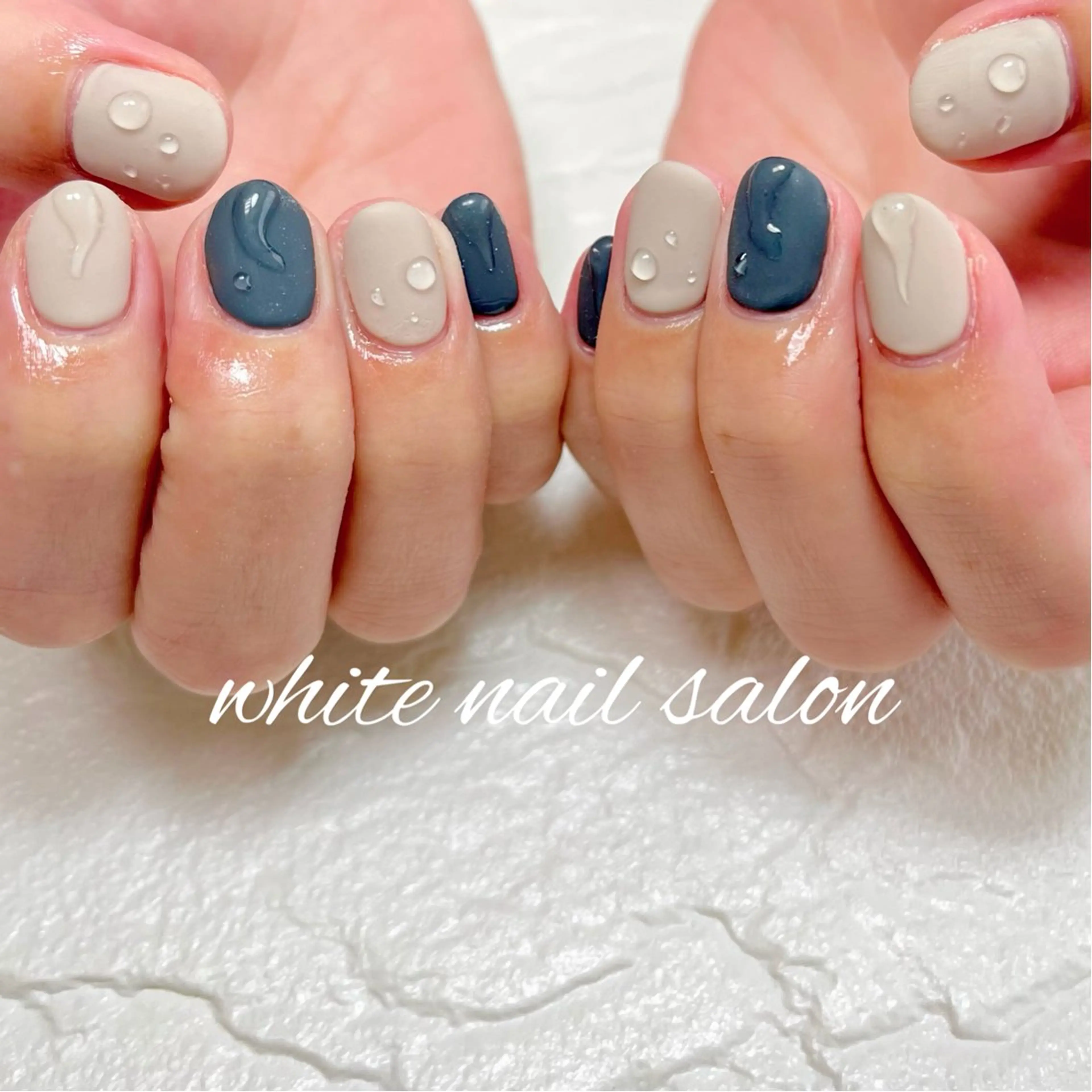ネイル ラメ(グリッター) ハンドネイル white nail salonのネイルデザイン