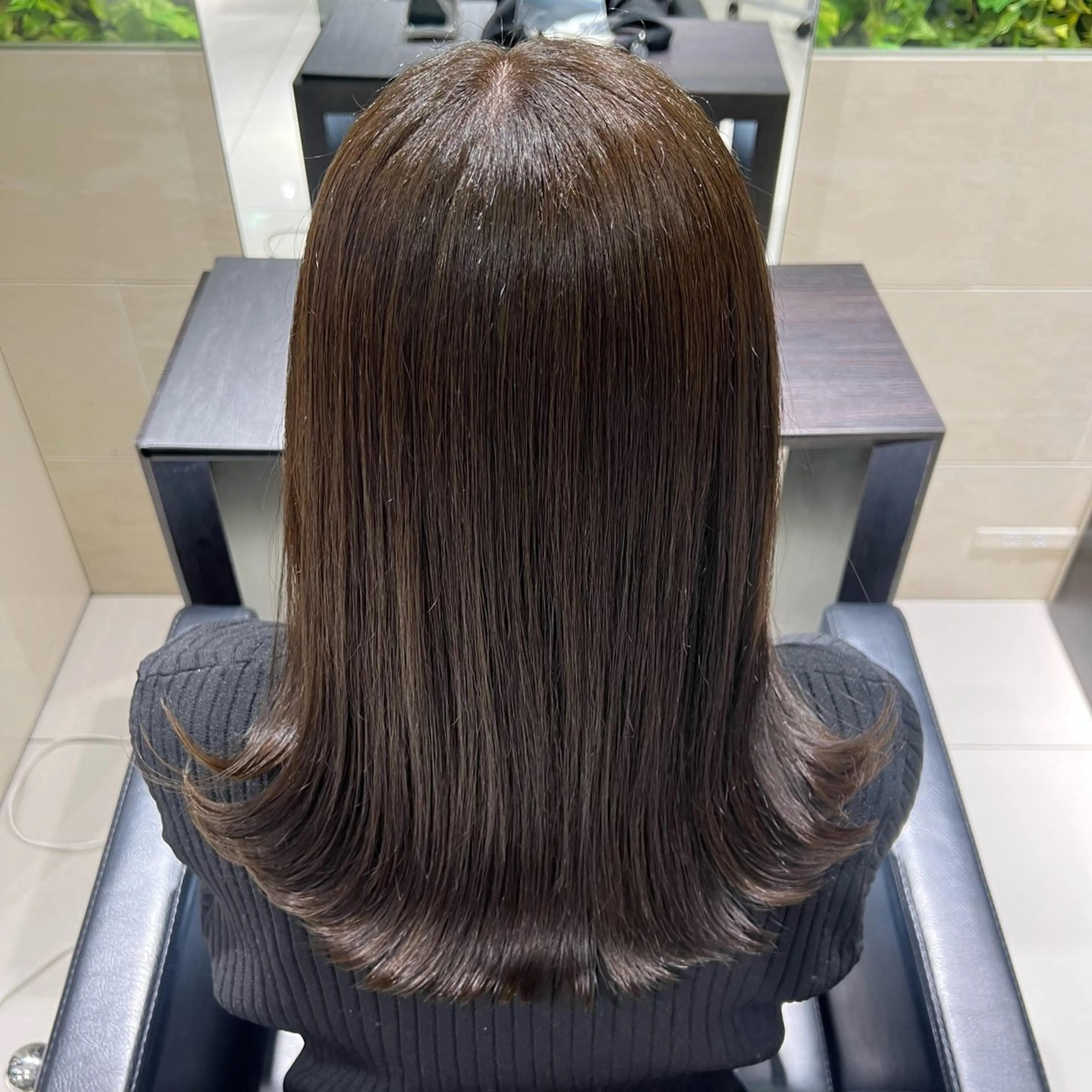 ミディアム カラー 🧊🪞透明感カラー himeのヘアスタイル