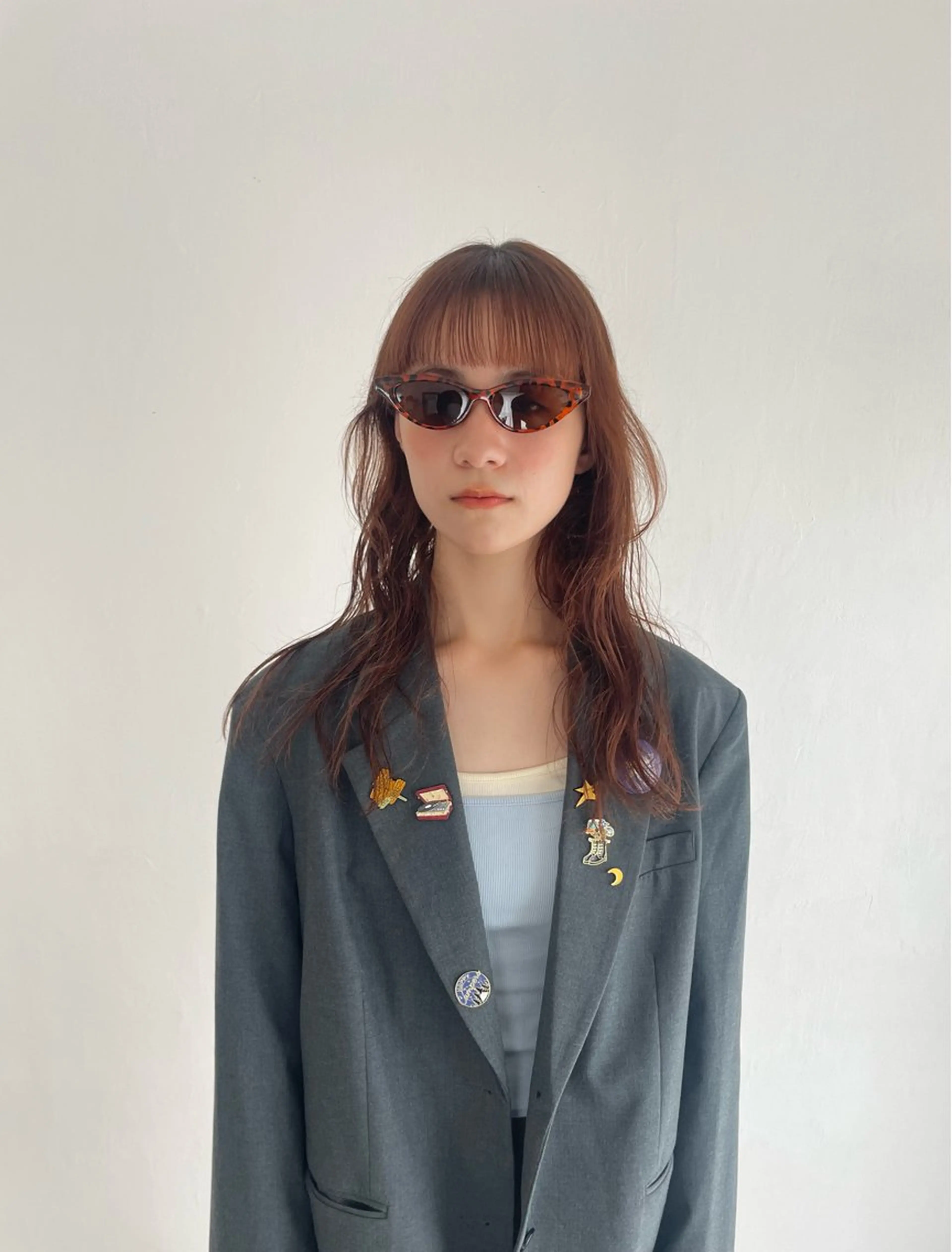 ロング 井上 ほのかのヘアスタイル