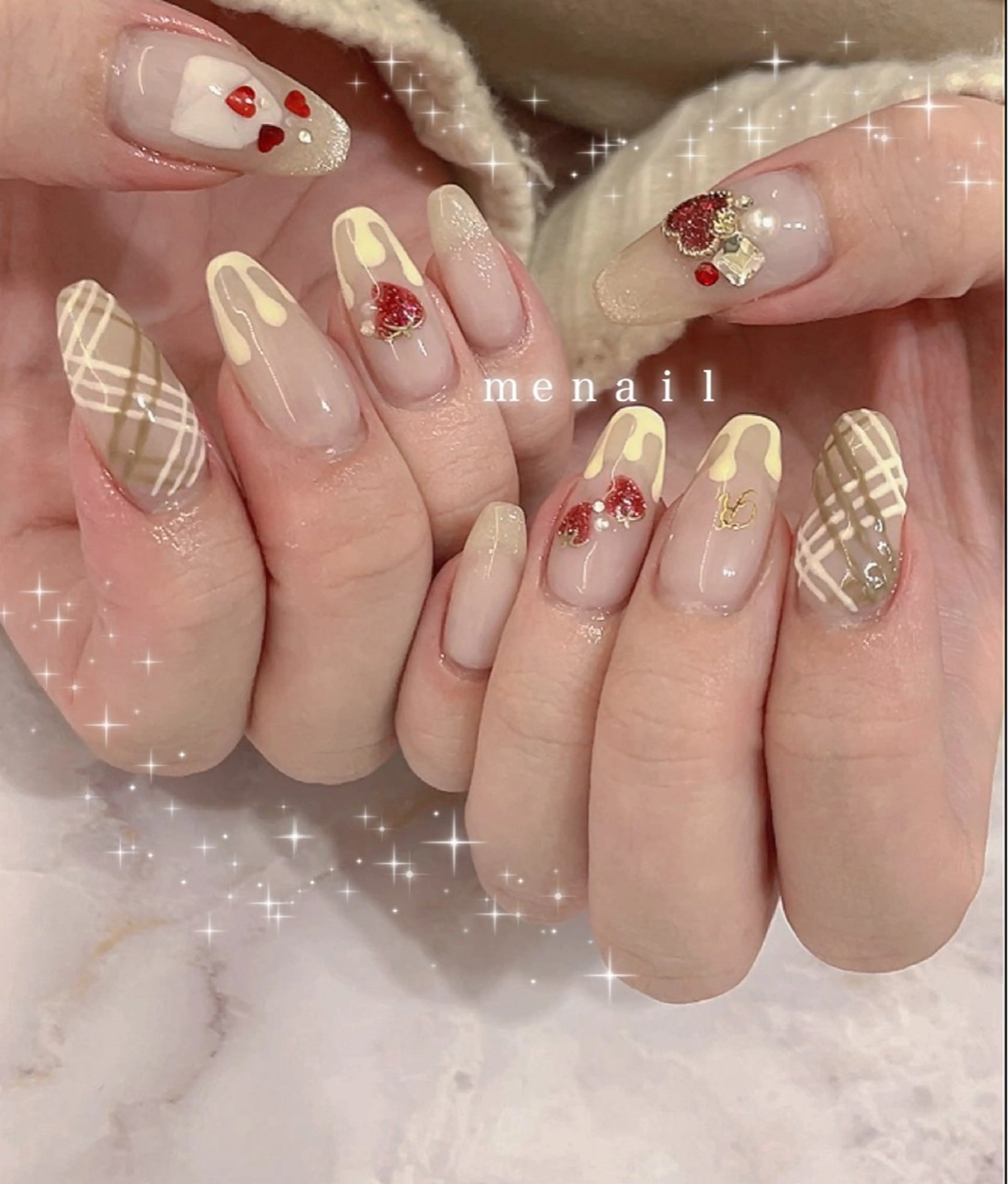 ネイル 持ち込み ＃ ｍｅのネイルデザイン