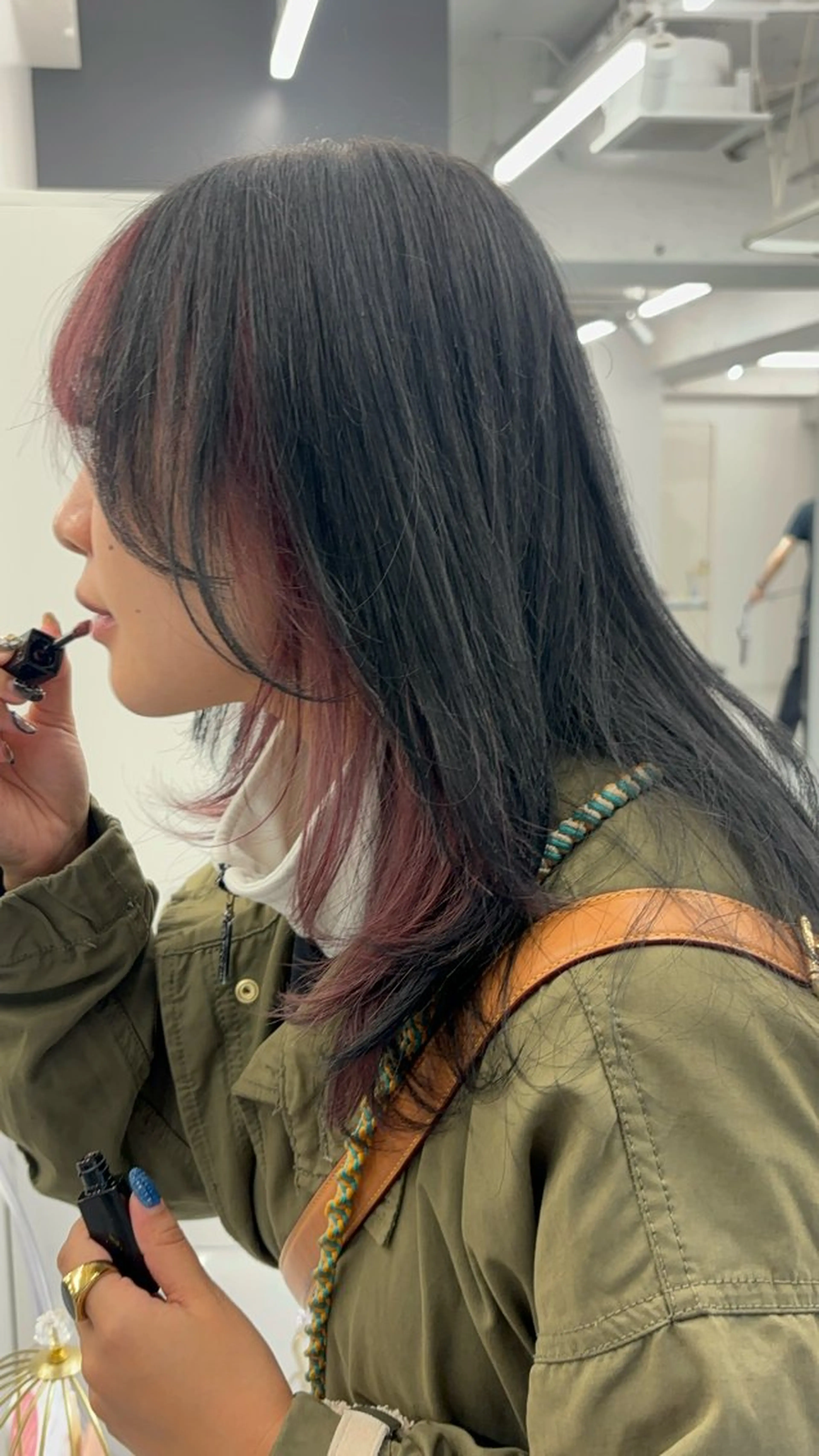 セミロング ヘアカラー 🩶大人韓国ヘア 渋谷/Satsukiのヘアスタイル