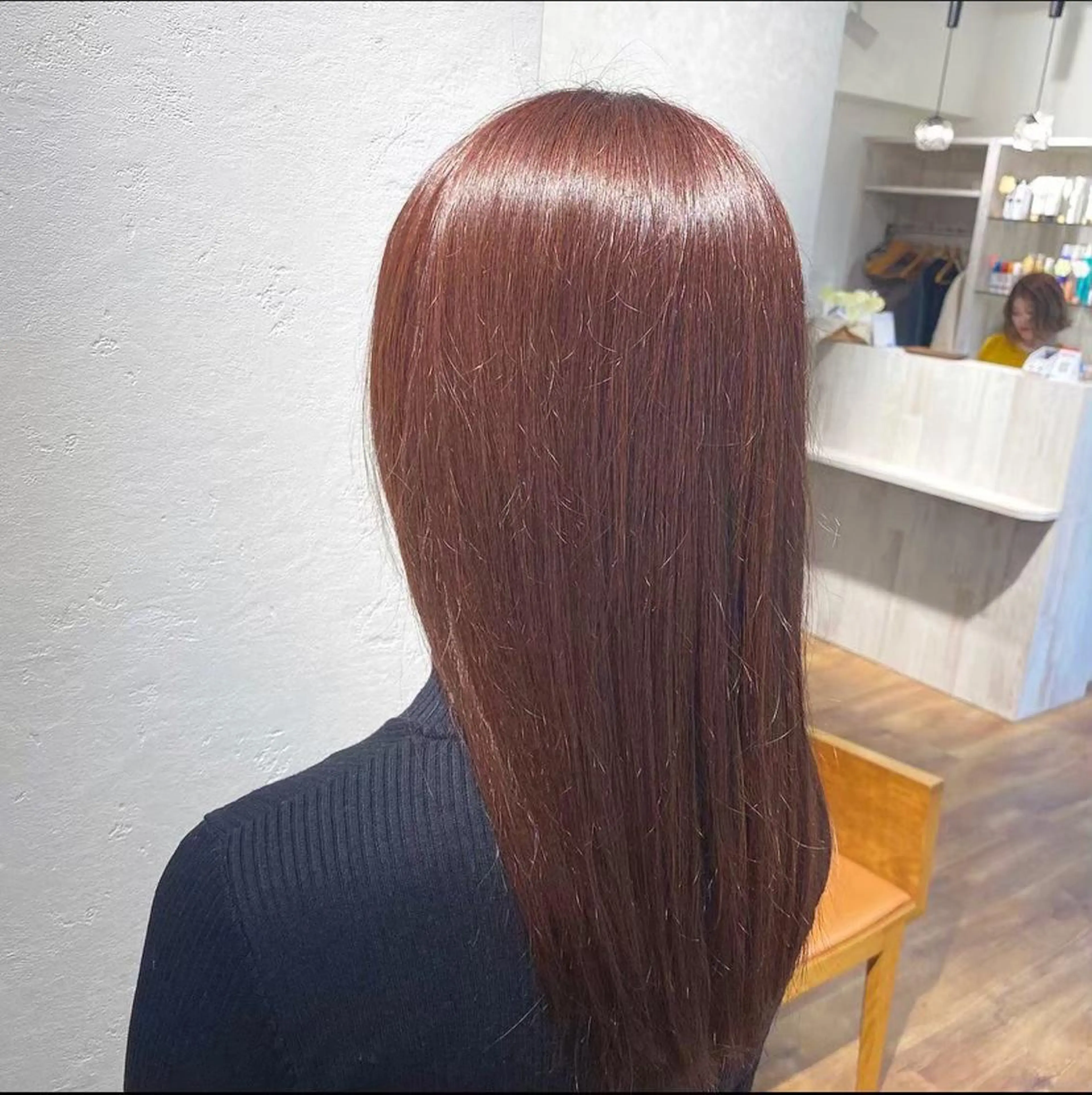 ロング カラー 畠中 望来のヘアスタイル