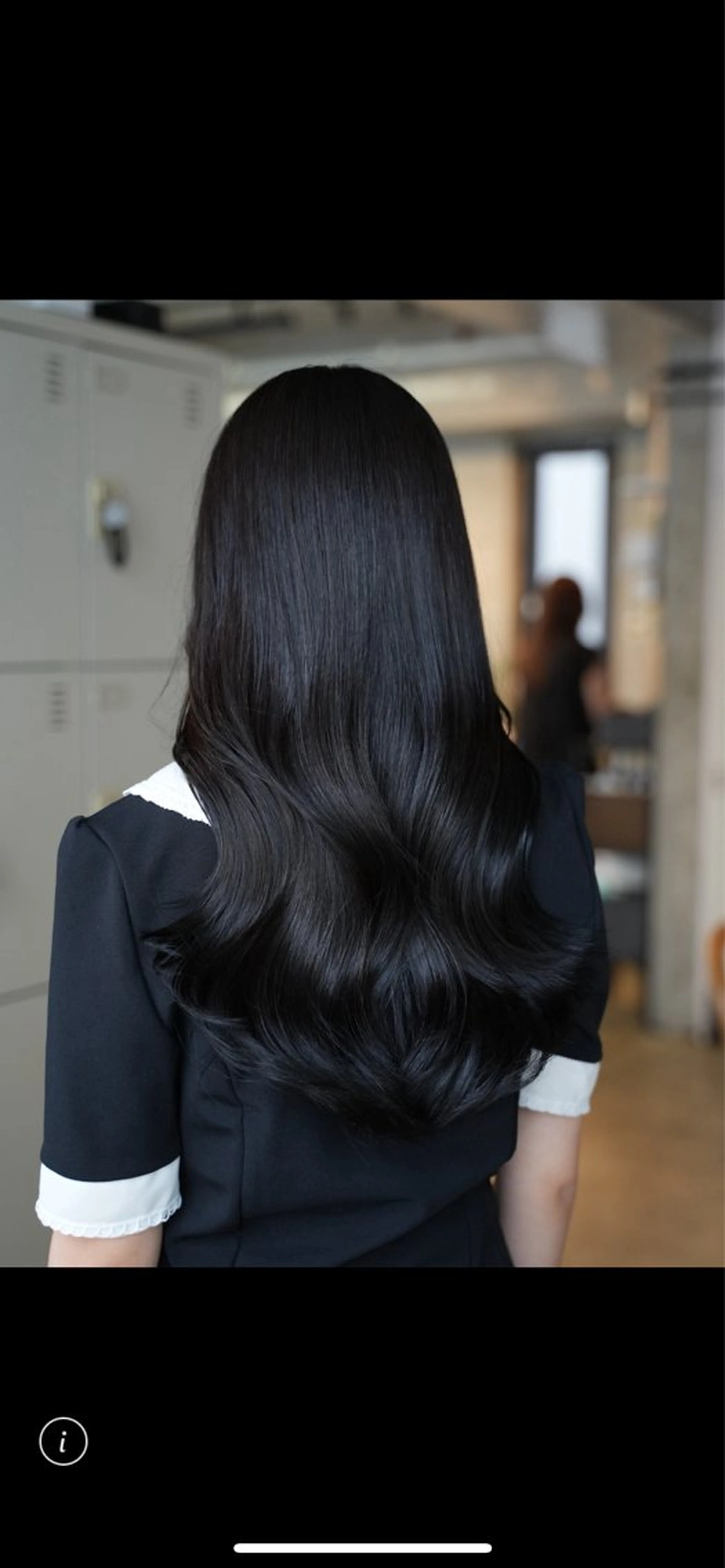 ロング カラー ヘアカラー トリートメント AIN.ANLY 明治神宮前所属・ムツキ/品のある 艶カラー/縮毛矯正のヘアスタイル