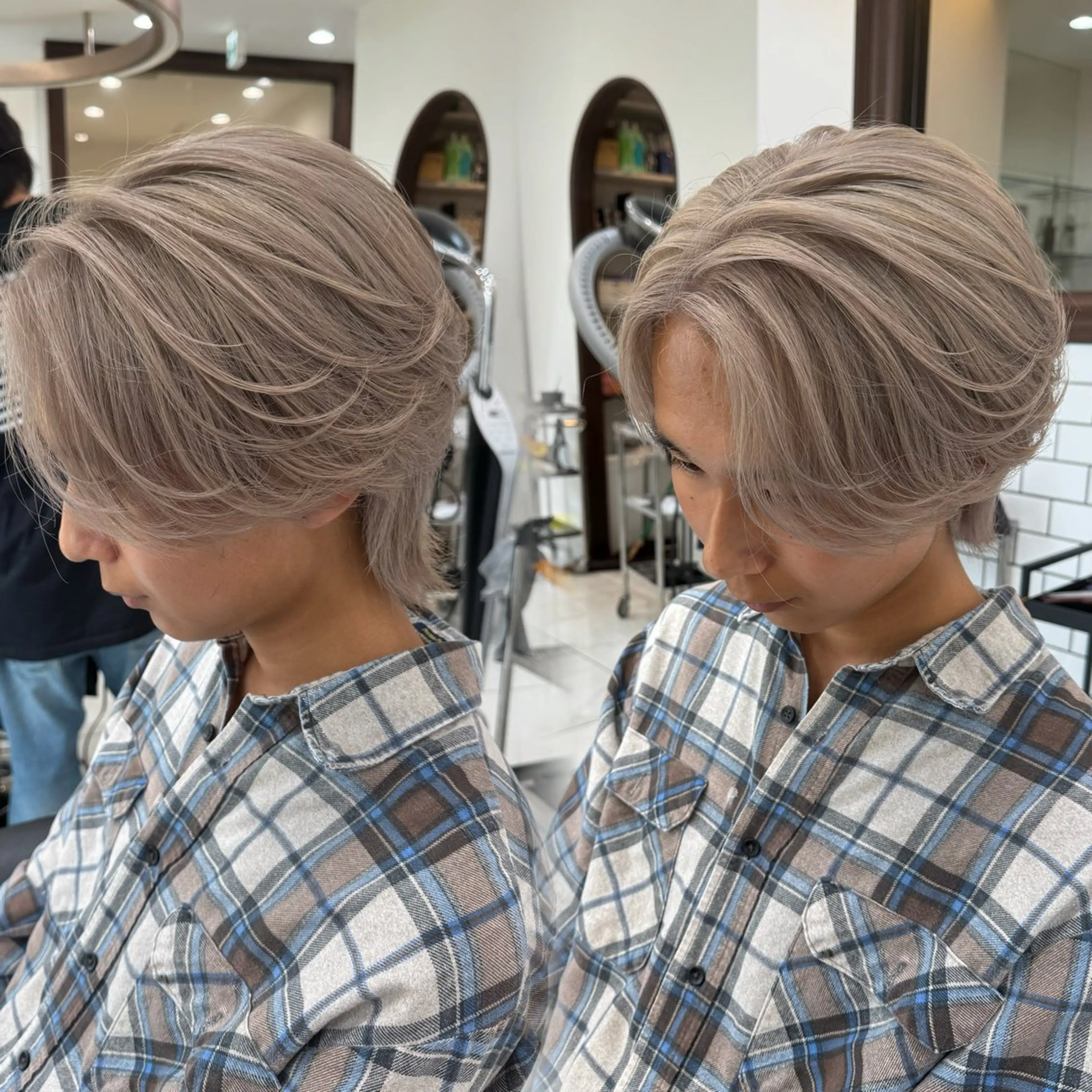 カラー メンズ 菅野 心悠/メンズヘアのヘアスタイル
