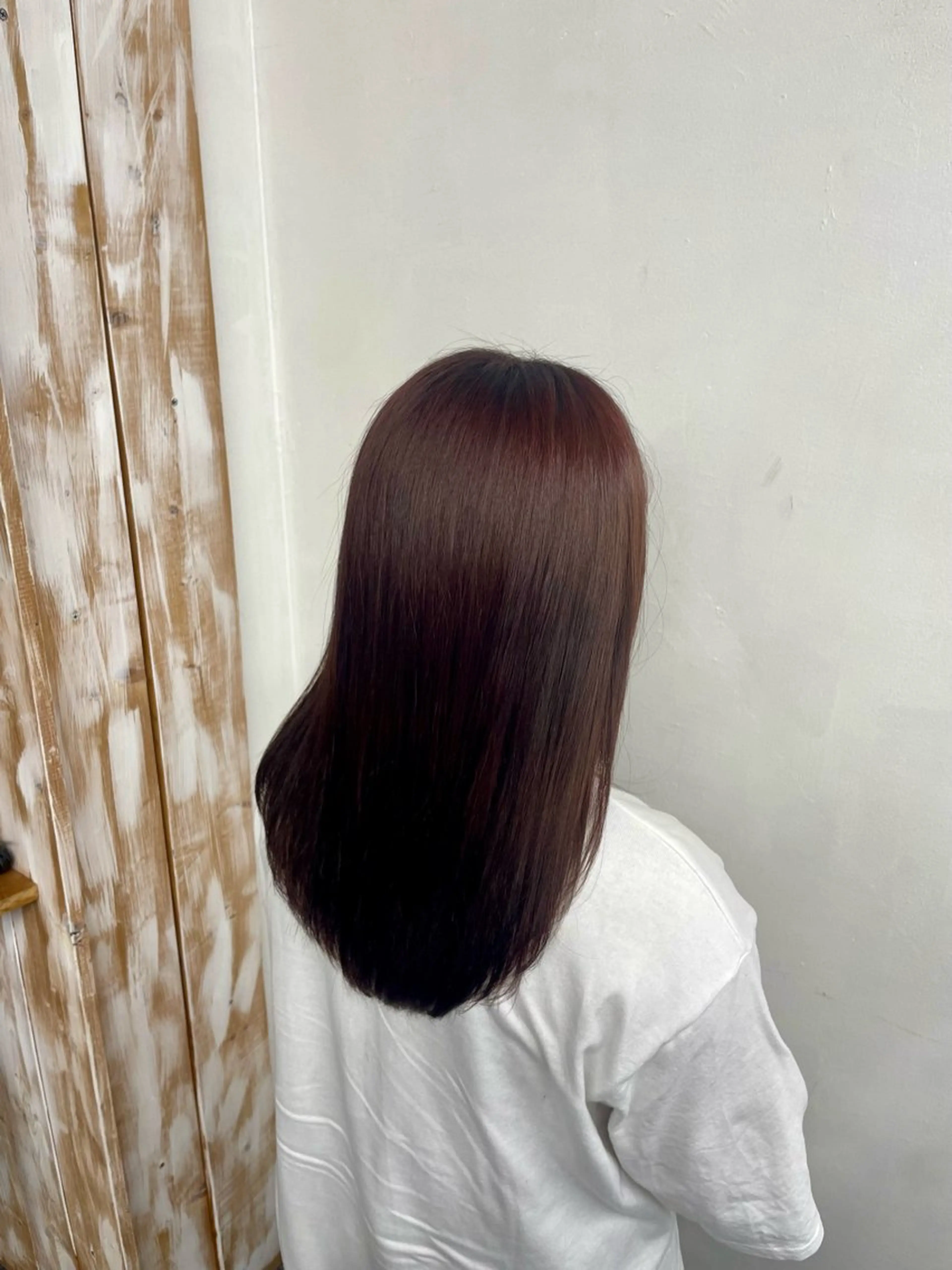 カラー ブラウンカラー レッドカラー カット ヘアカラー SFIDA みつえのヘアスタイル