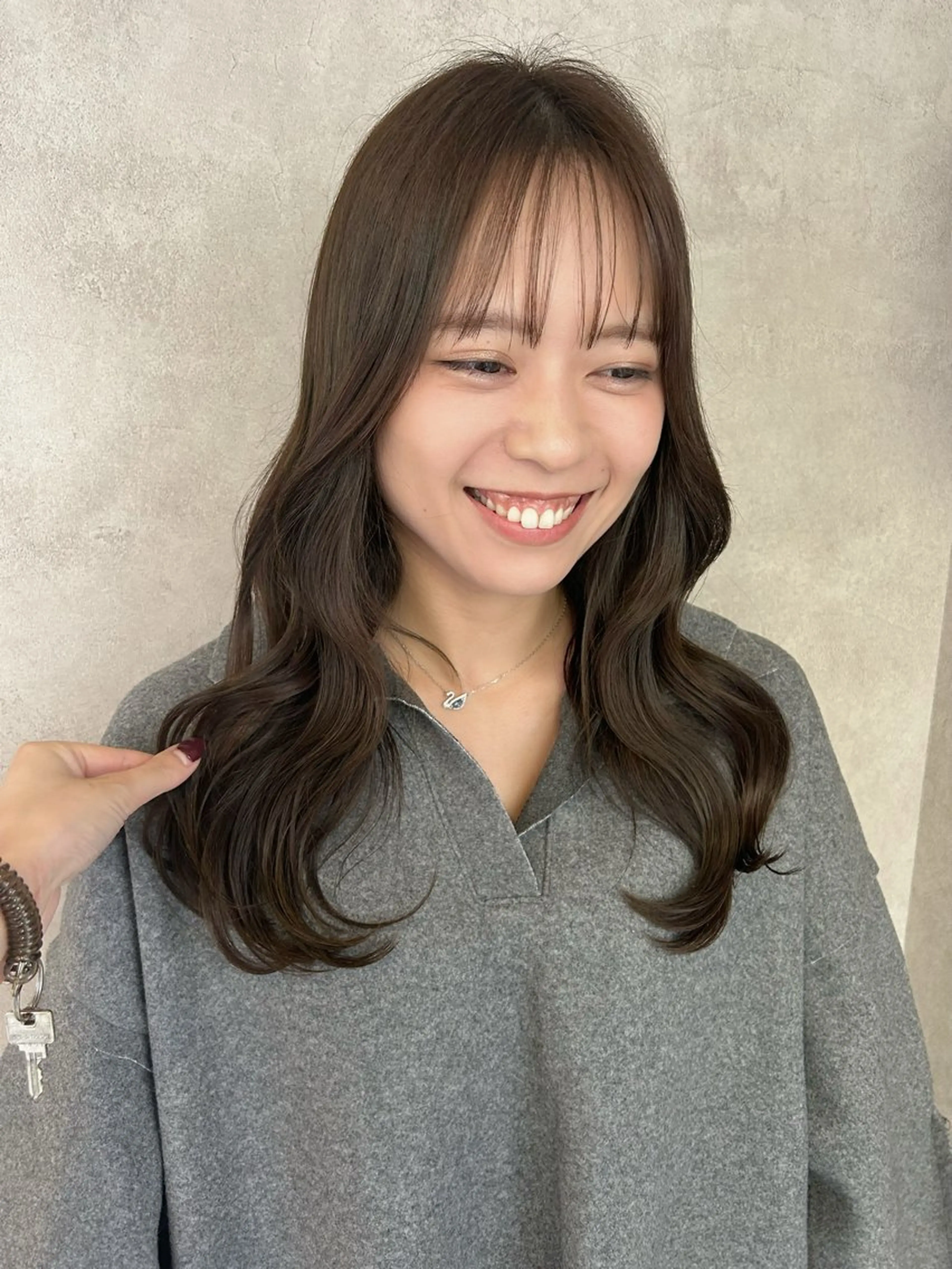 可愛くなれる似合わせカット➕ツヤツヤ透明感カラー💎の写真