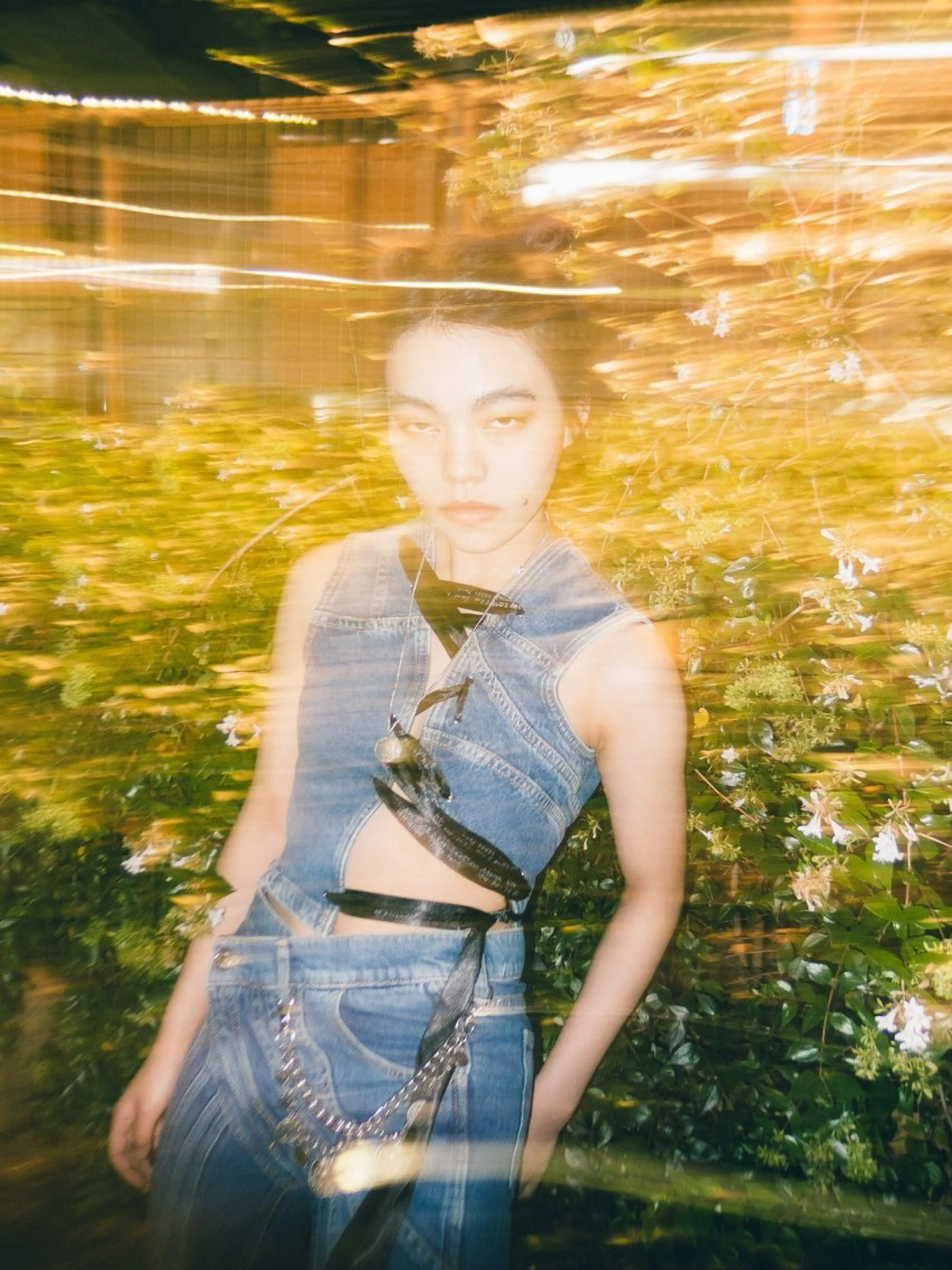 ミディアム CS made by SHACHU 大阪堀江店【シーエス メイド バイ シャチュー】所属・デザイン特化ブリーチ 堀江美容室/ぱぴのヘアスタイル