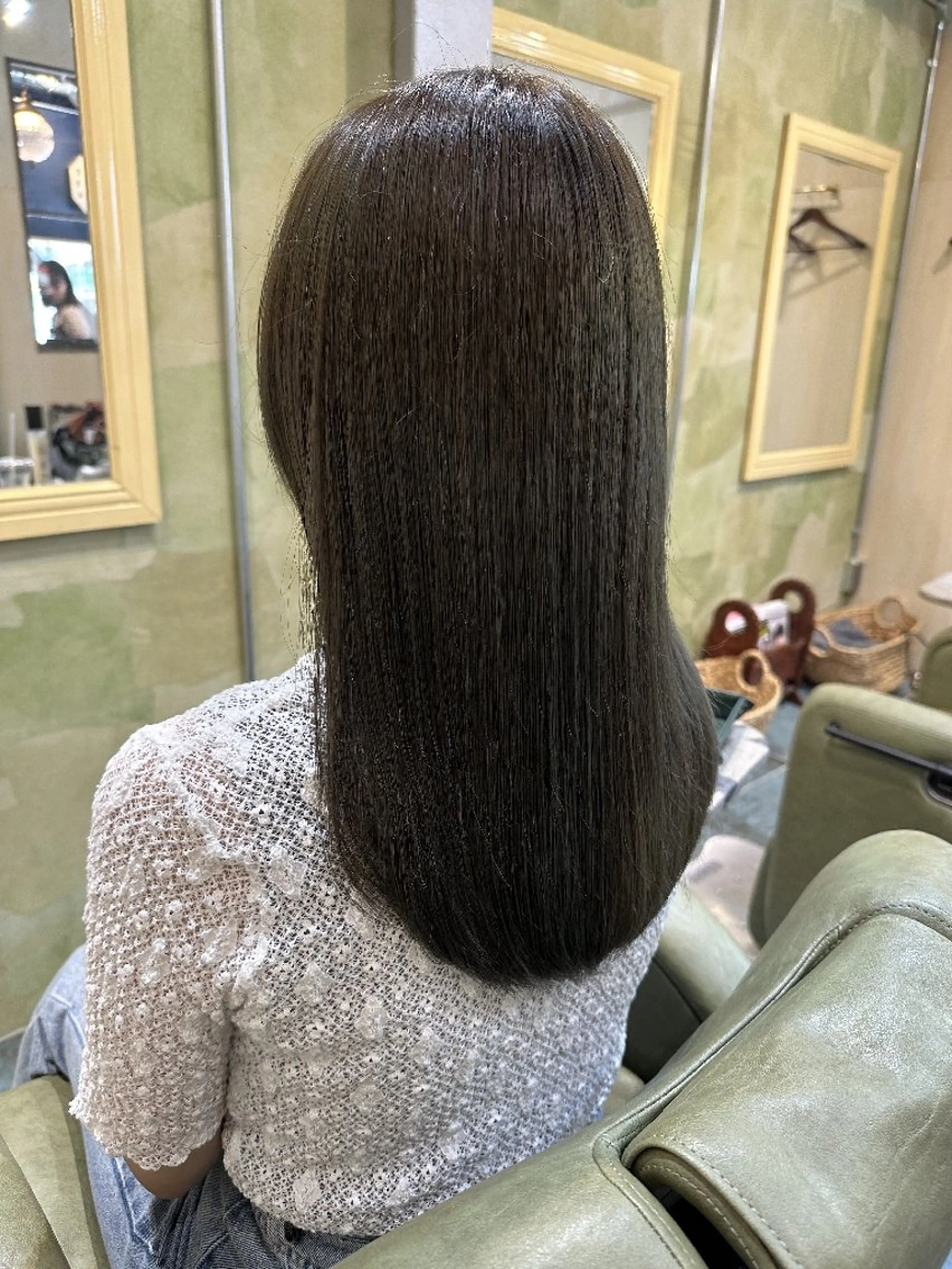 セミロング 川端 智治のヘアスタイル