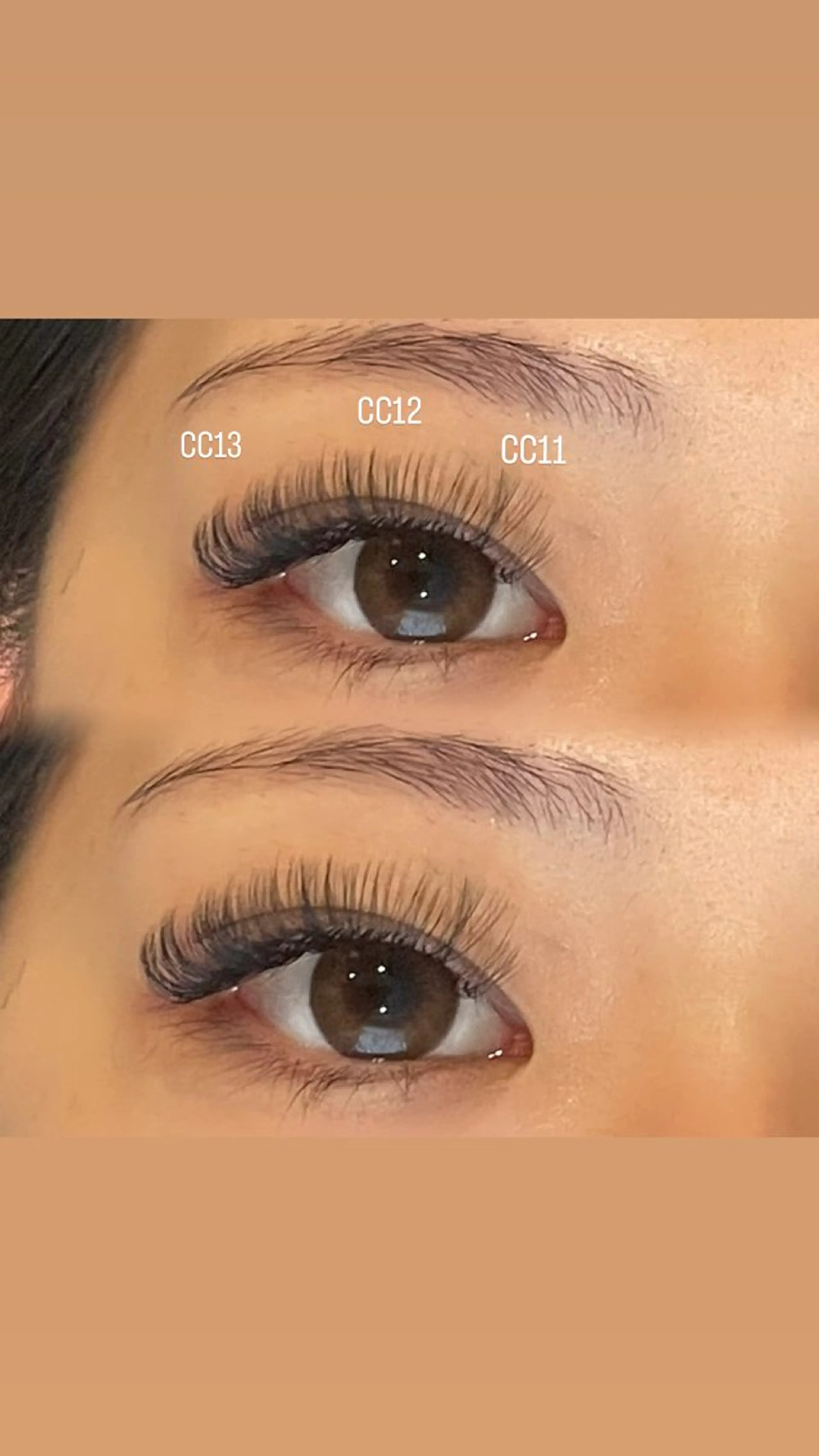 マツエク・マツパ ボリュームラッシュ 小林 舞華のマツエク・マツパデザイン