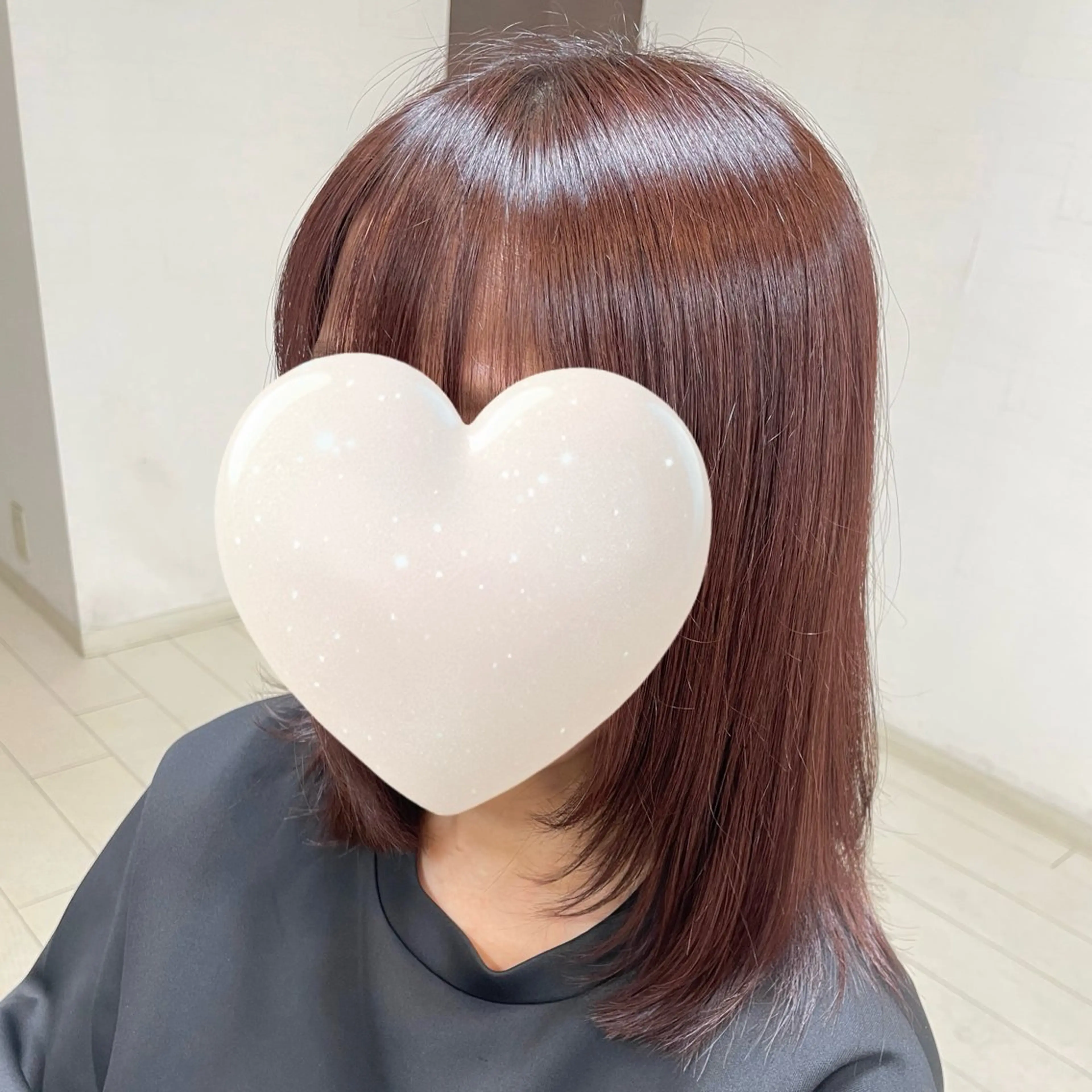 セミロング アミーベル🧸🧡 本店✂️しおりのヘアスタイル