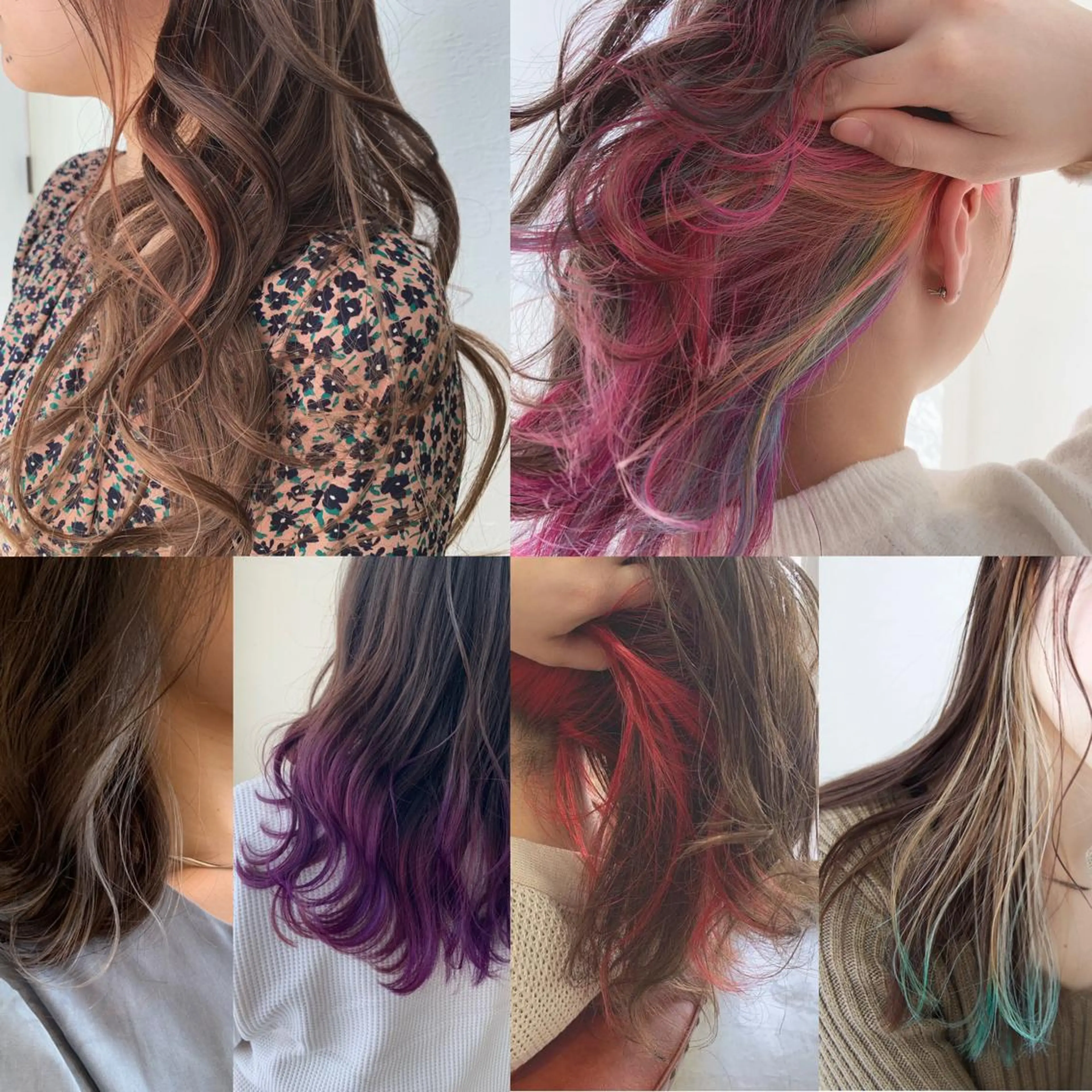 カラー fio マナミのヘアスタイル