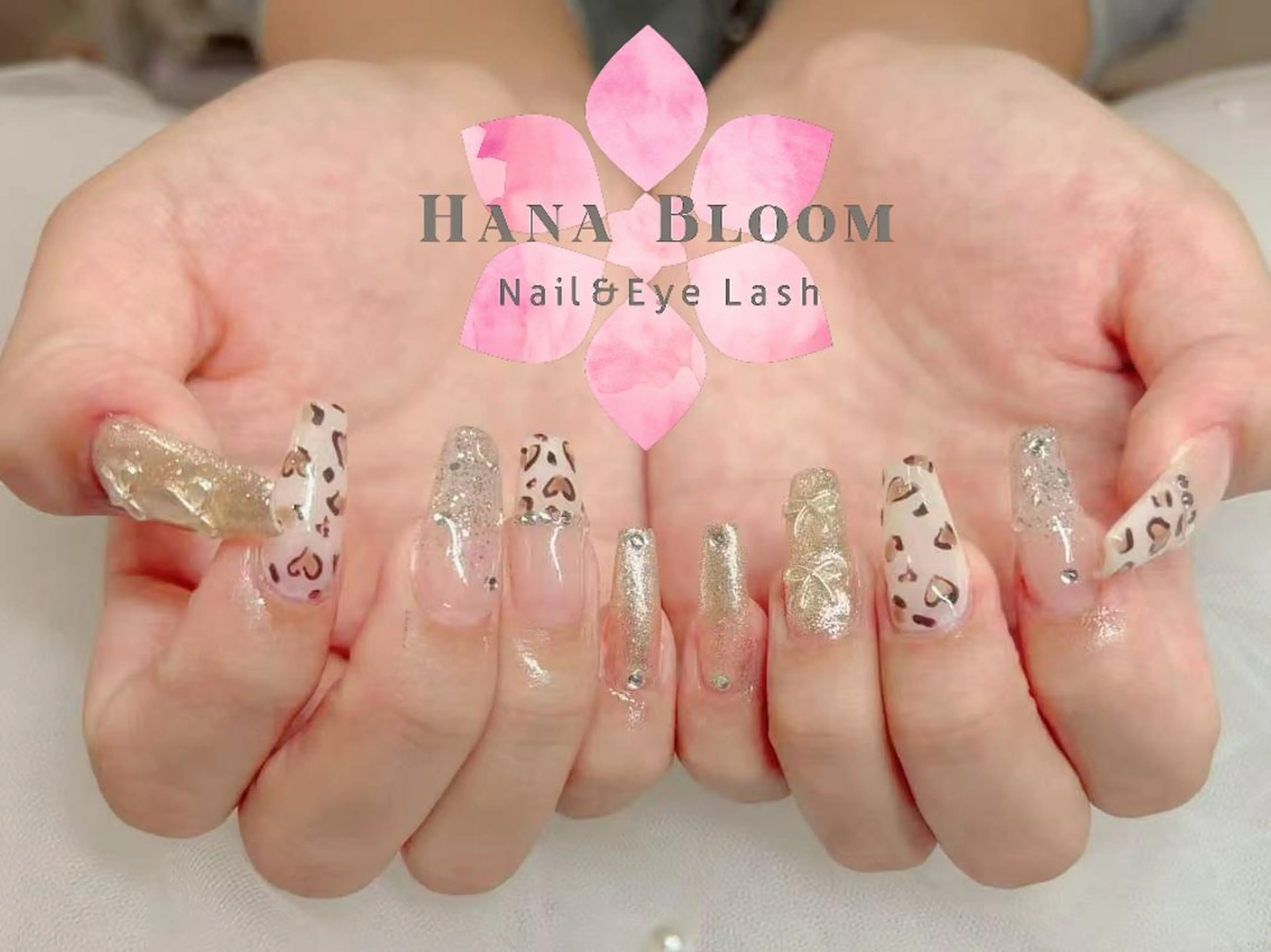ネイル 長さ出し フレンチネイル ジェルネイル ガラスフレンチ 韓国ネイル Hana Bloom Nail💛Rinaのネイルデザイン