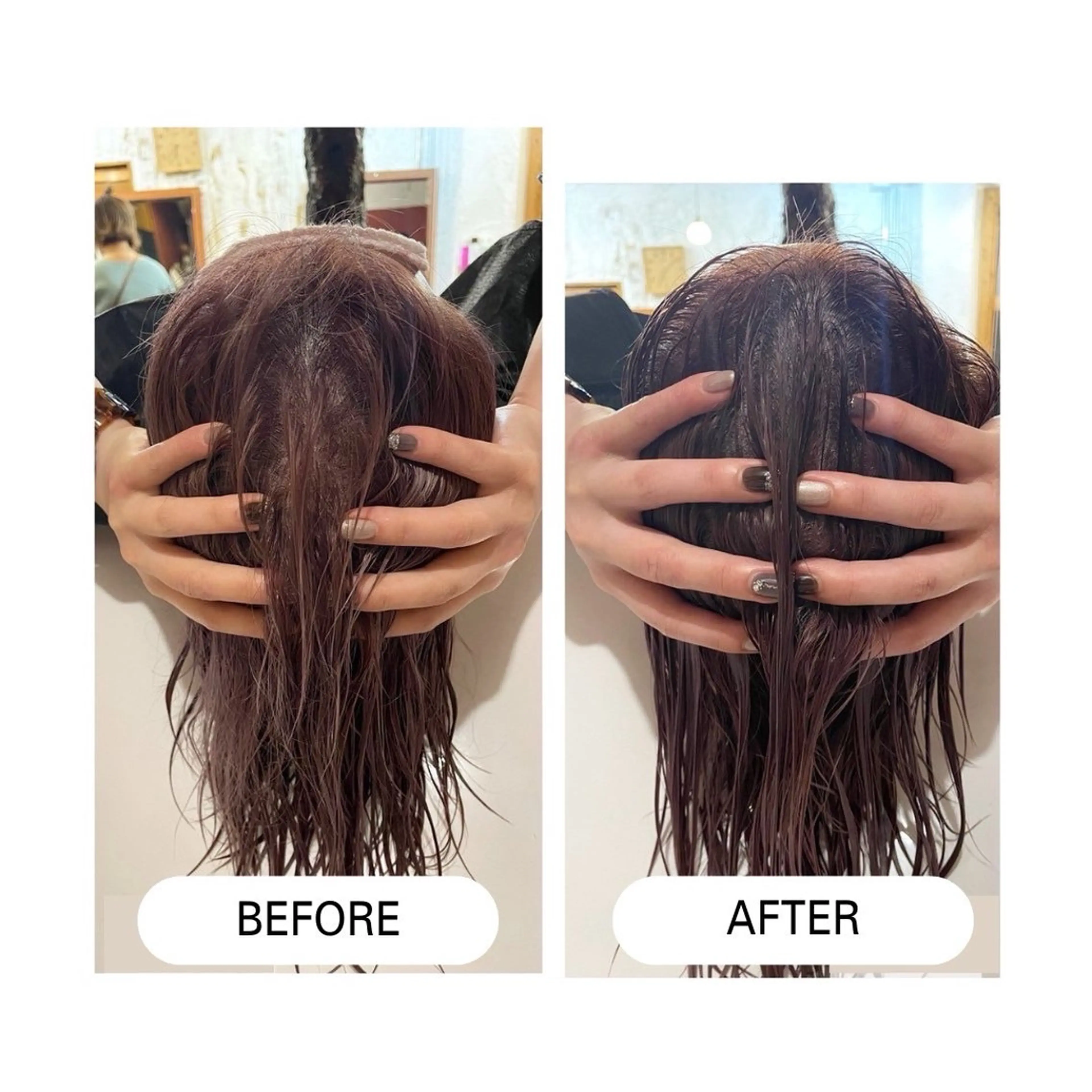 白髪ケアBAUM さなのヘアスタイル