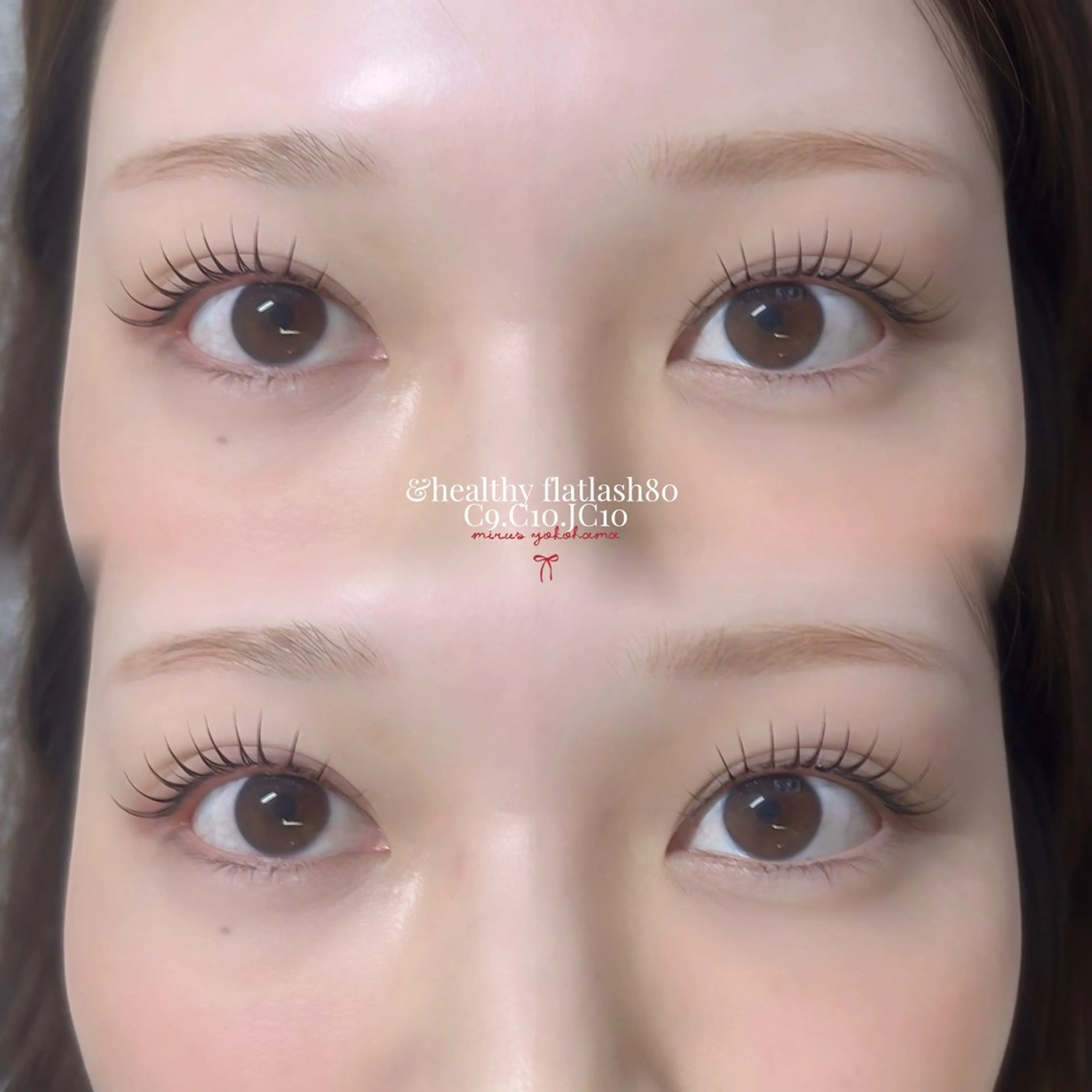 フラットラッシュ80本𓂃🎀𓈒𓏸の写真