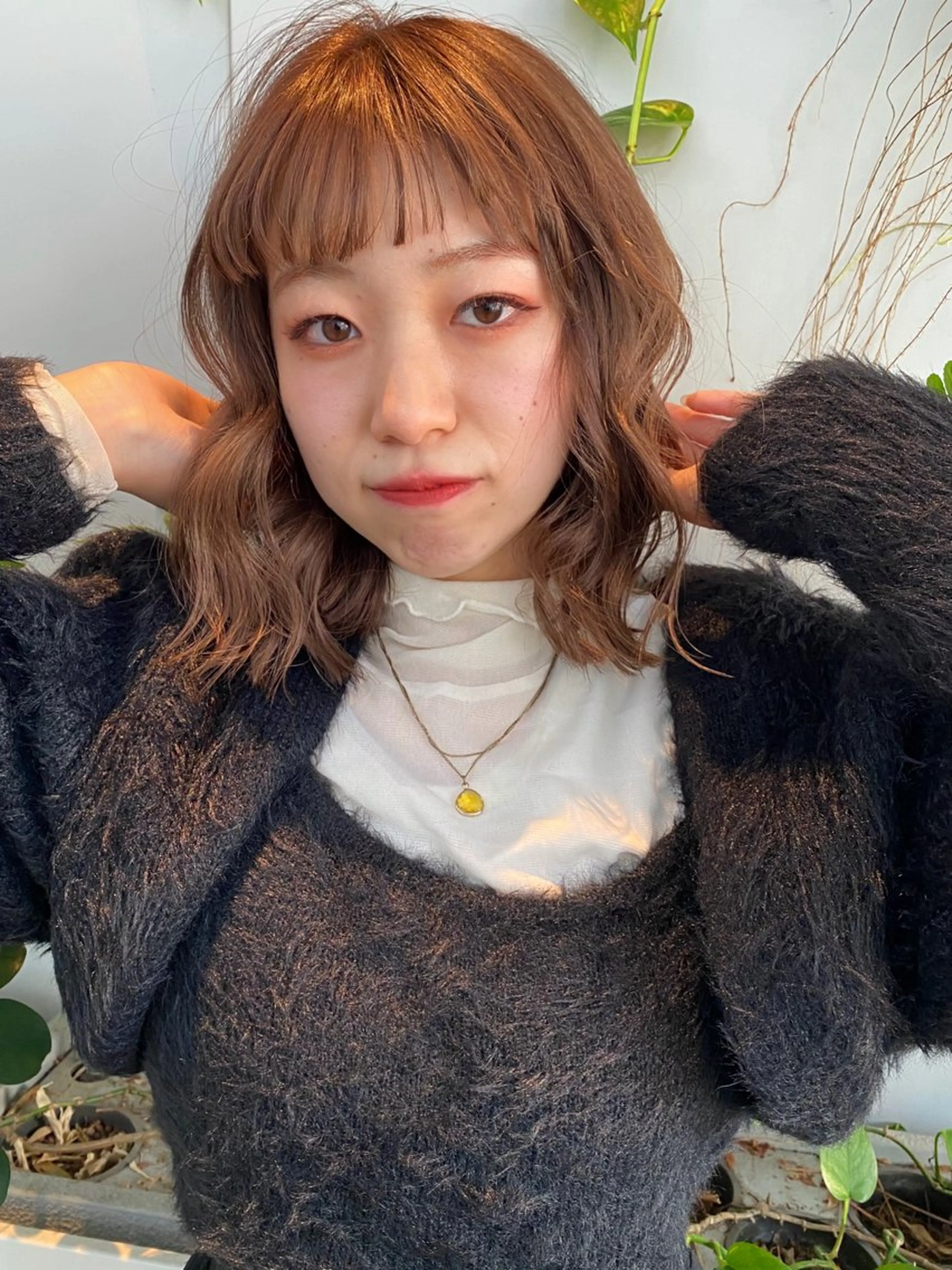 ショート カラー ブラウンカラー カット ヘアカラー トリートメント mai / linoah˚✧のヘアスタイル