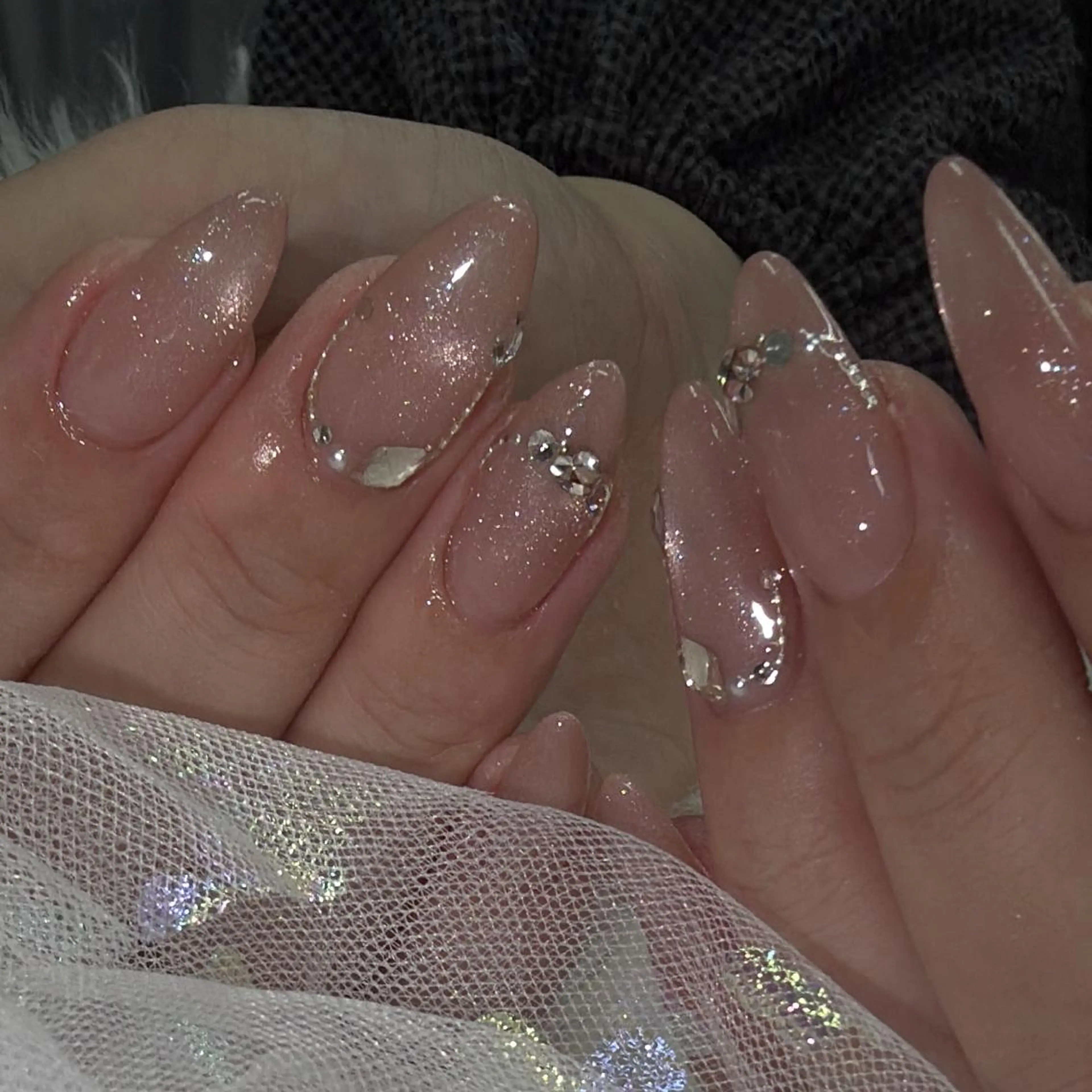 ネイル ハンドネイル tener Luna🧚のネイルデザイン