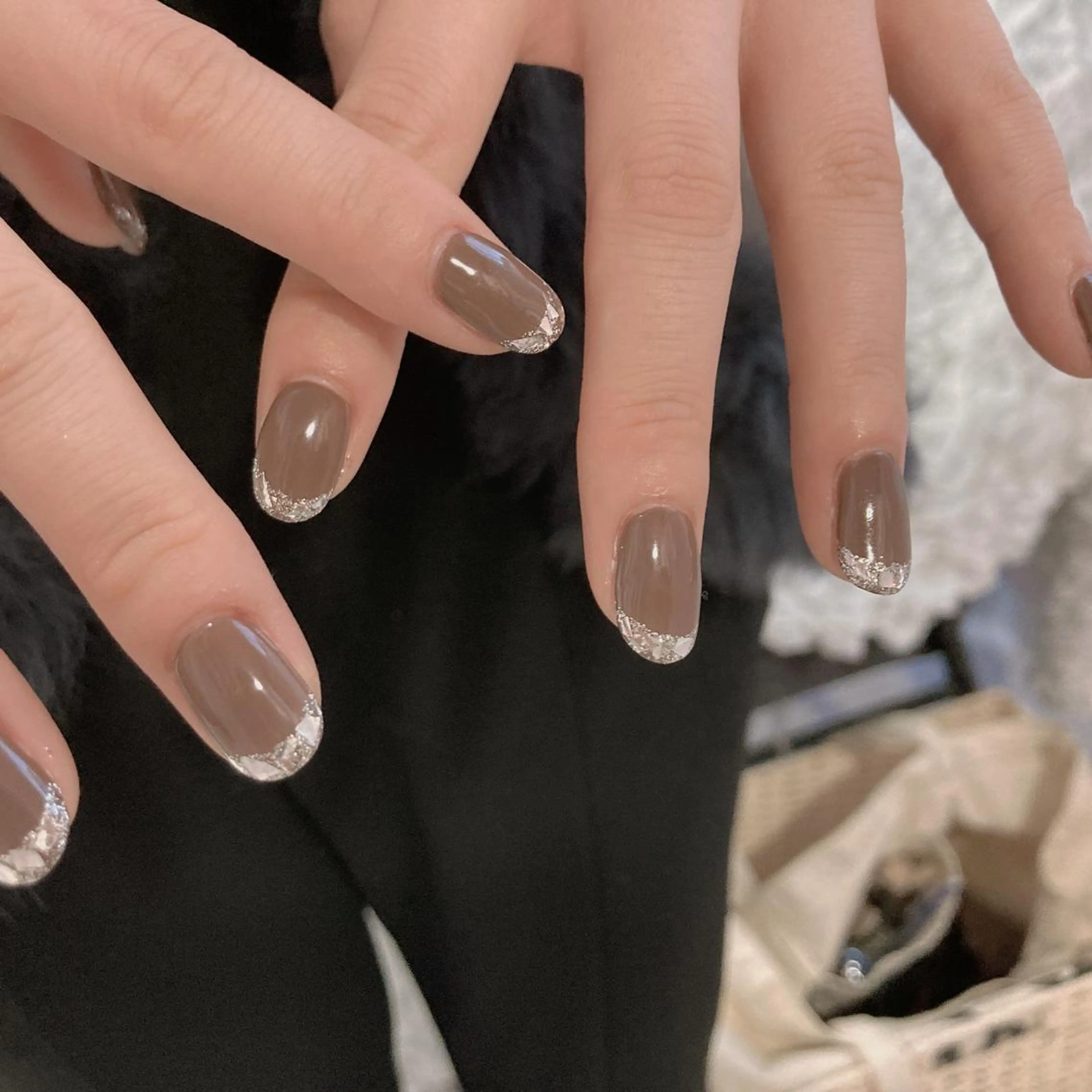 ネイル ハンドネイル 韓国ネイル/ワンホン ネイル🎀表参道3分のネイルデザイン