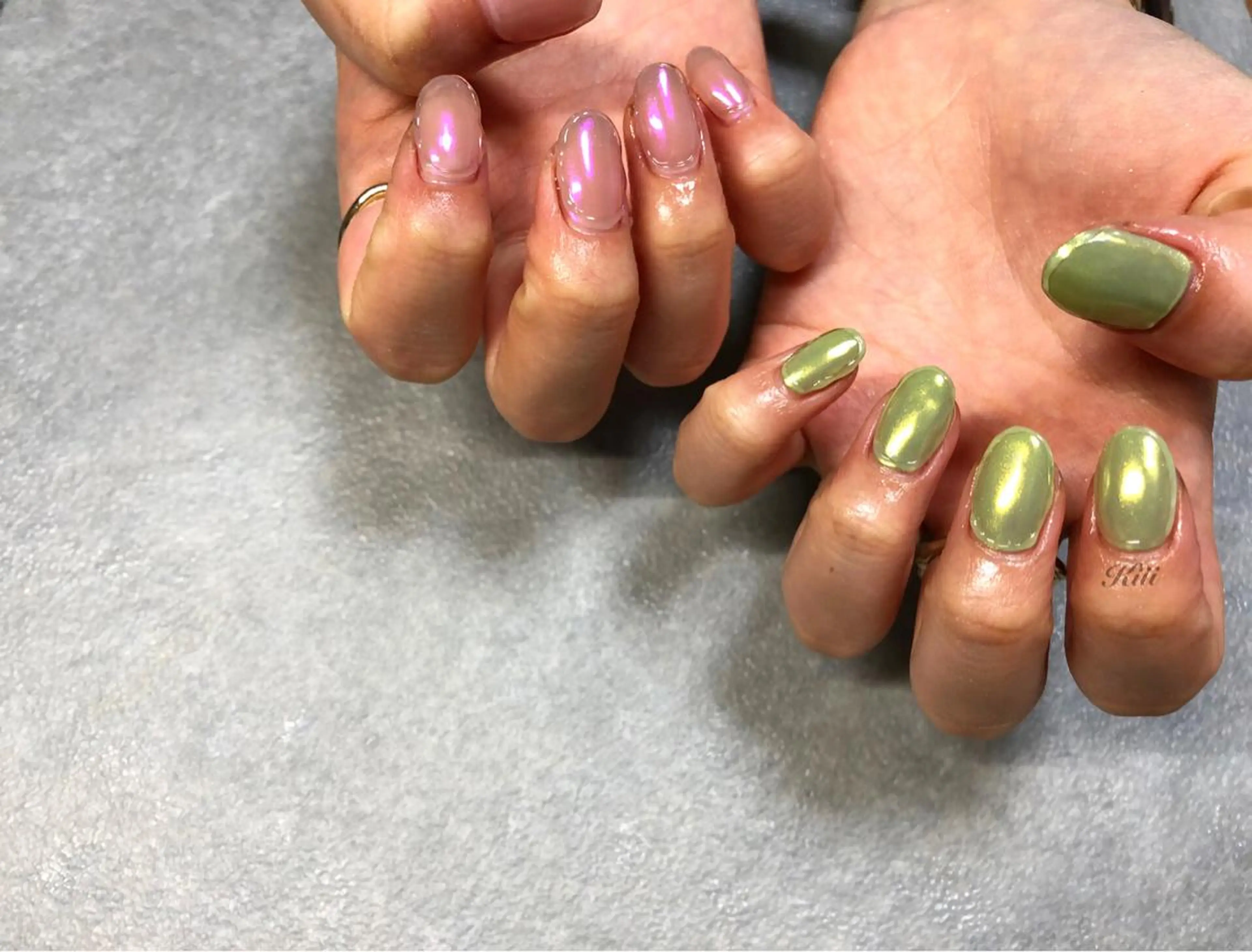 ネイル kiii.__ ✴︎*のネイルデザイン