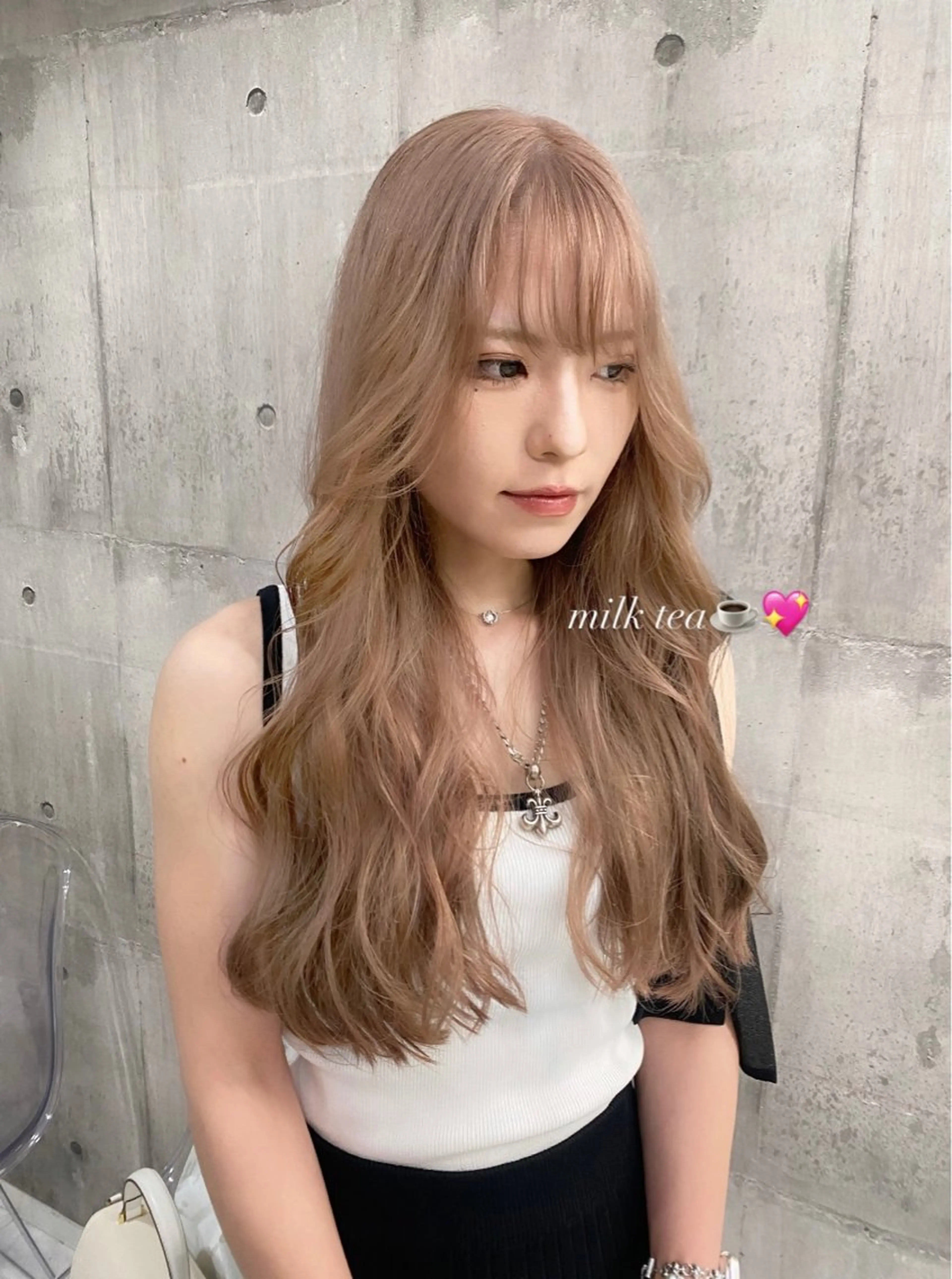 ロング カラー ヘアアレンジ メンズ ヘアカラー 🌈【🎀ヘアデザイ ナー🎀】✨ノン✨のヘアスタイル