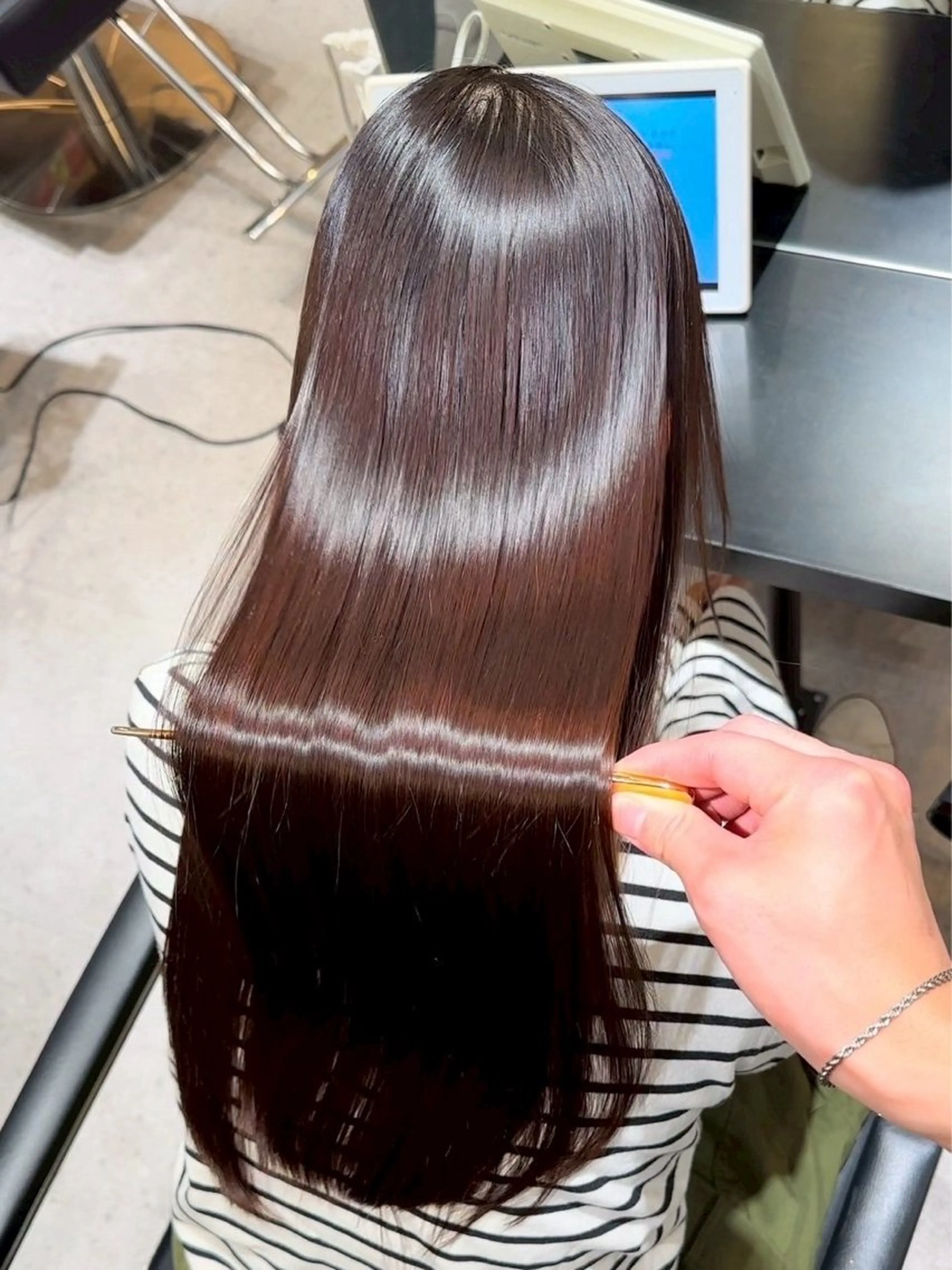 ロング 吉田 幸斗のヘアスタイル