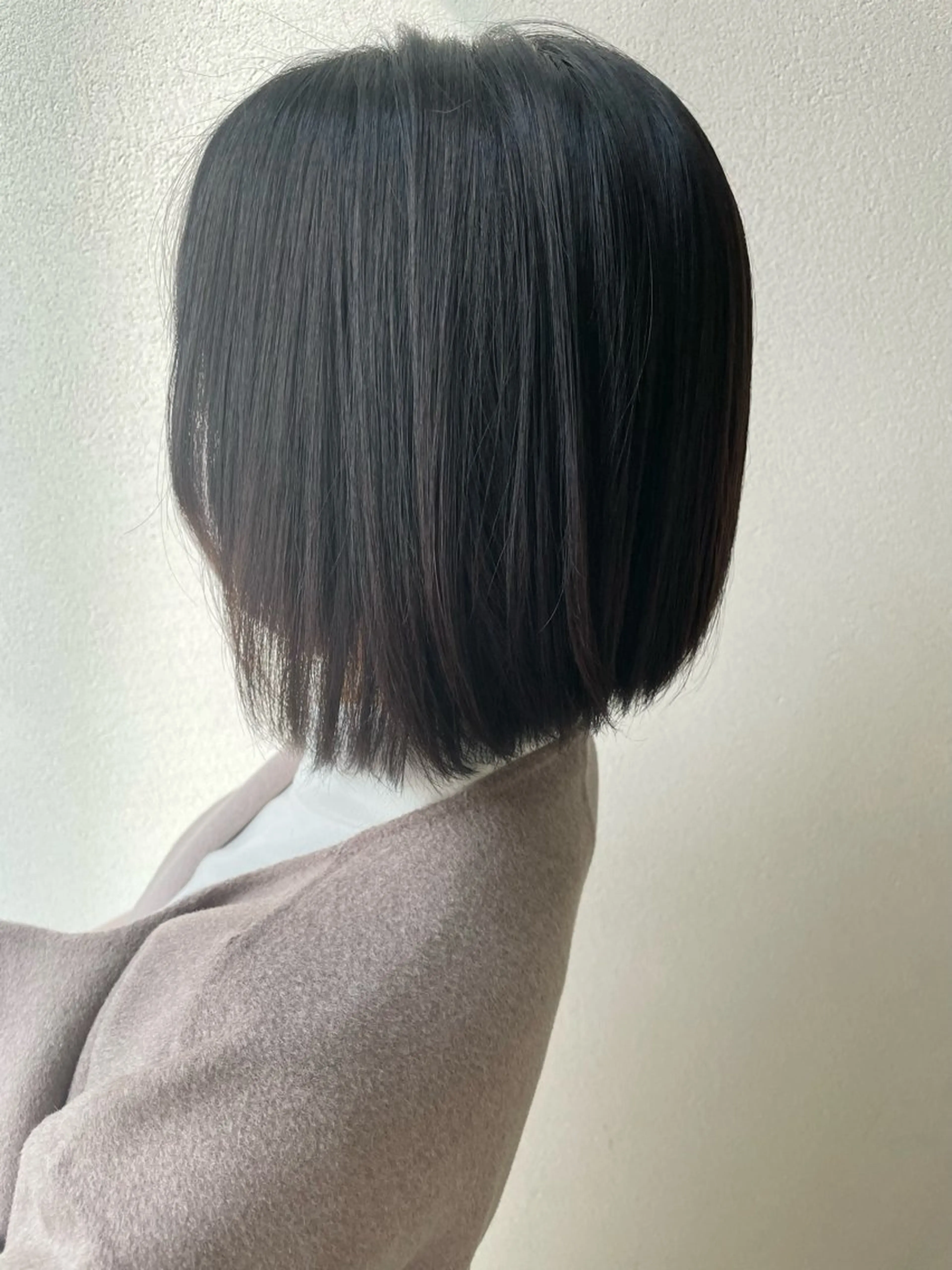 ミディアム ボブ 沢田 瞳のヘアスタイル