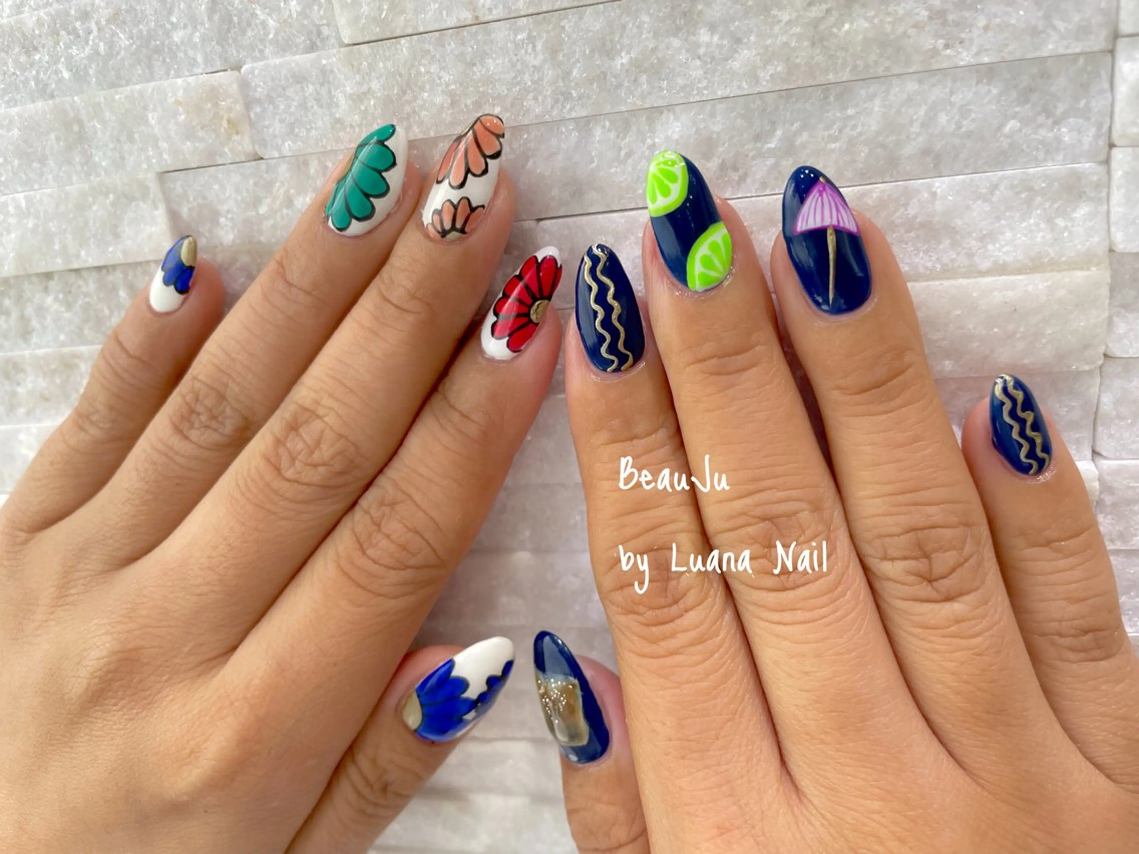 ネイル ハンドネイル BeauJu by Luana Nailのネイルデザイン