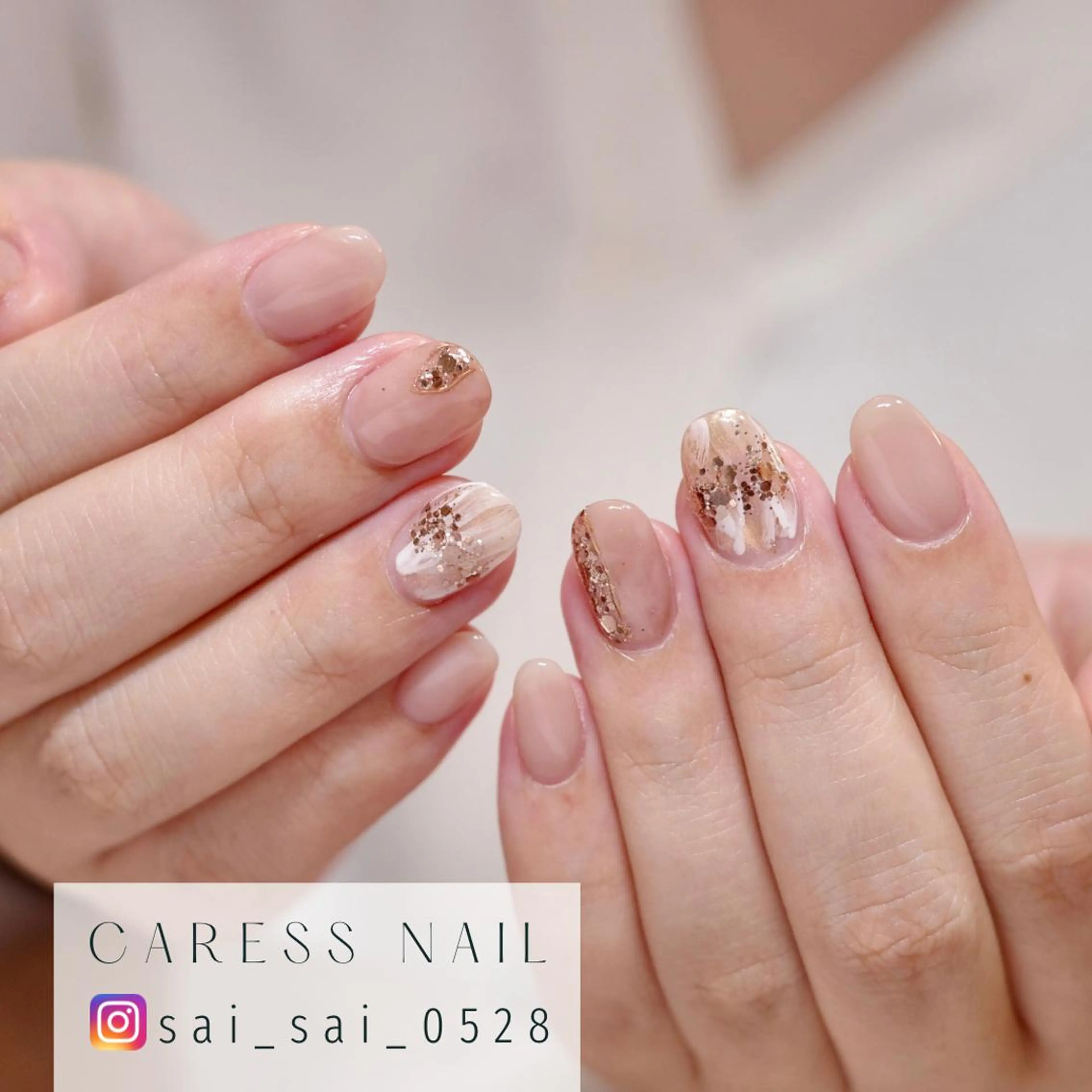 ネイル caress nail カレスネイル 代々木上原所属・カレスネイル さいのネイルデザイン