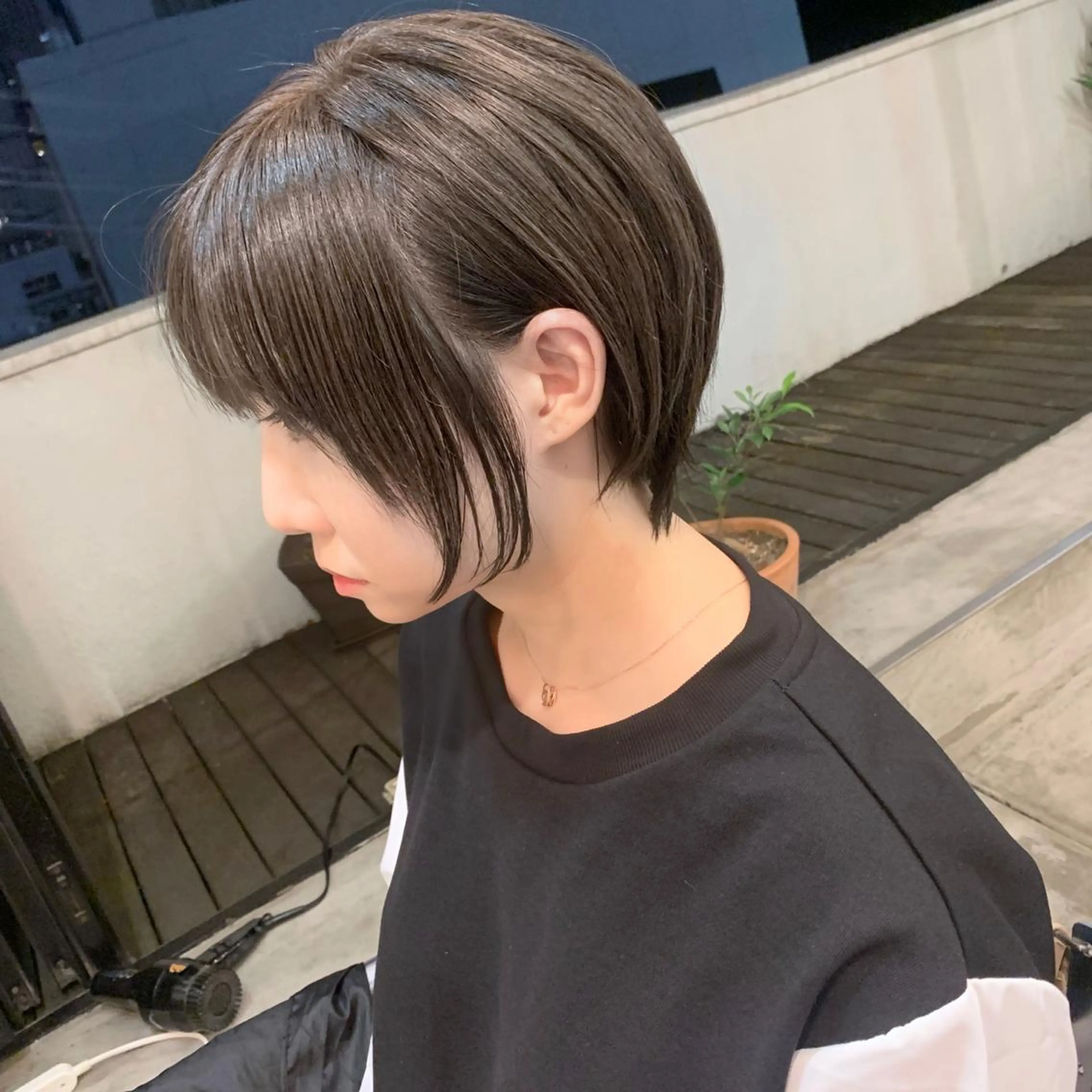 ショート くせ毛 顔周りカット 似合わせカット 小顔カット トリートメント カット ヘアカラー トリートメント 渋谷レイヤーカット❌ 縮毛矯正専門/武田涼のヘアスタイル