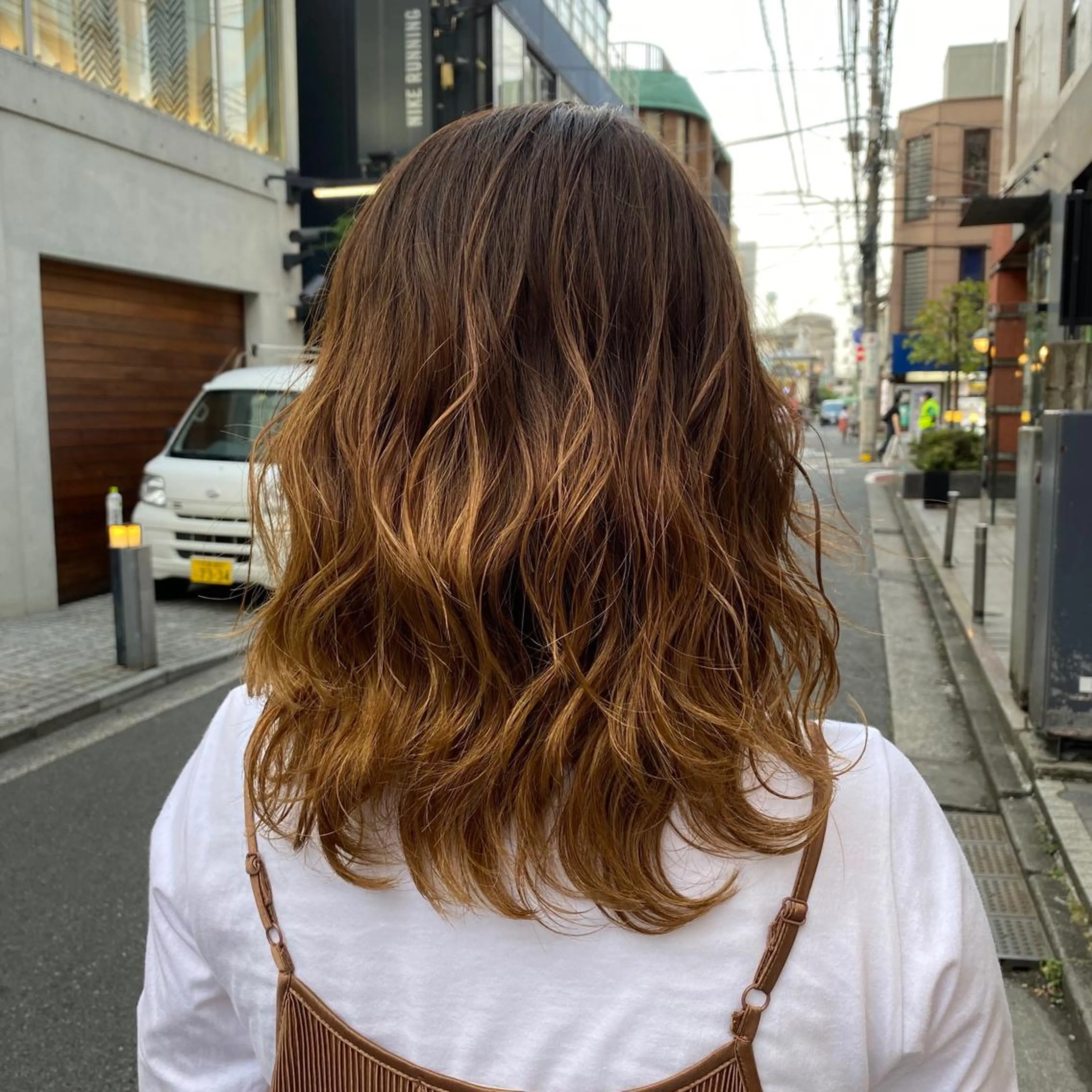 ミディアム かりん 🤍のヘアスタイル