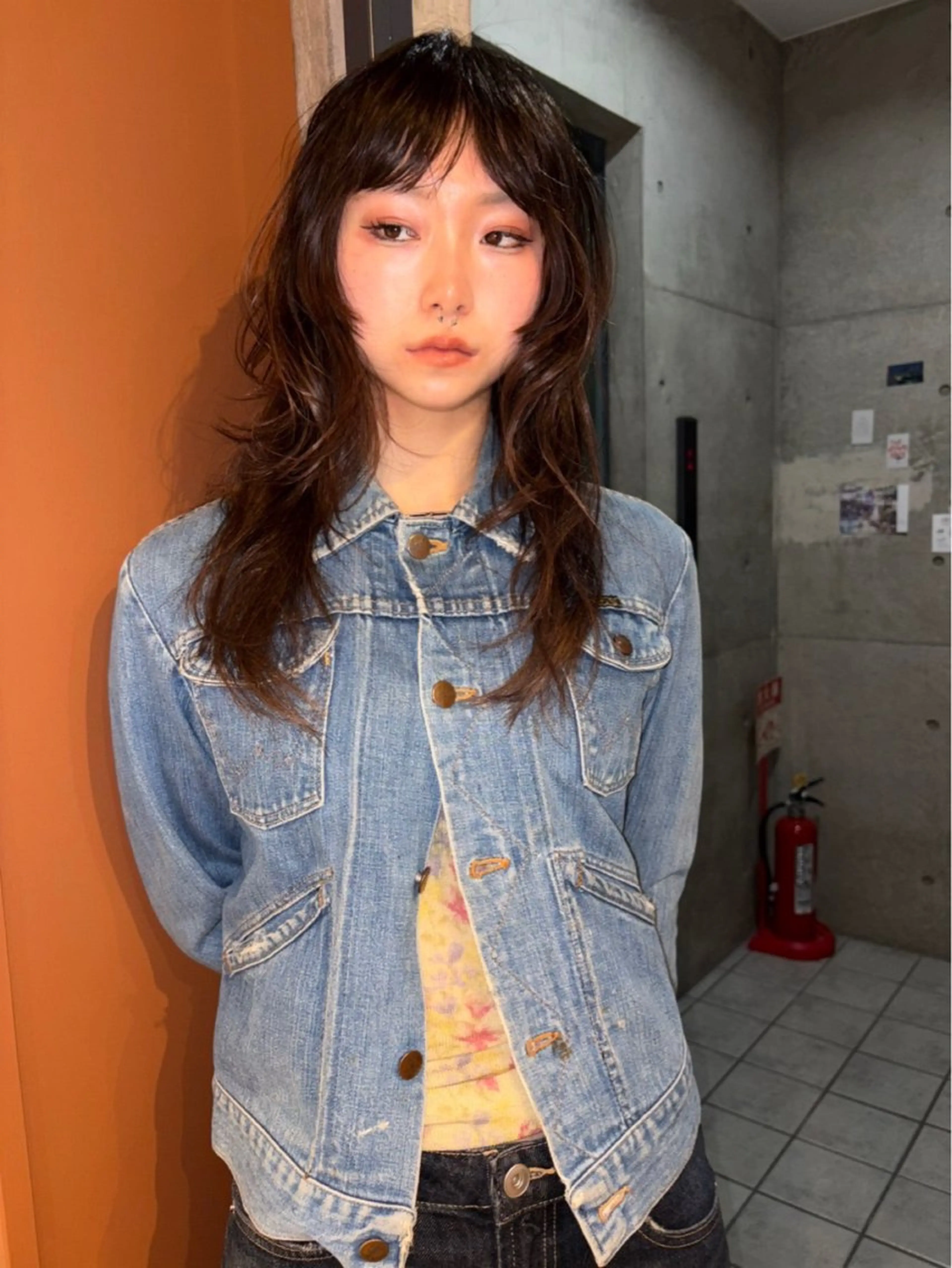 ロング カット ヘアカラー トリートメント ブリーチ🌟リタッチ 🎠KANON🎡のヘアスタイル