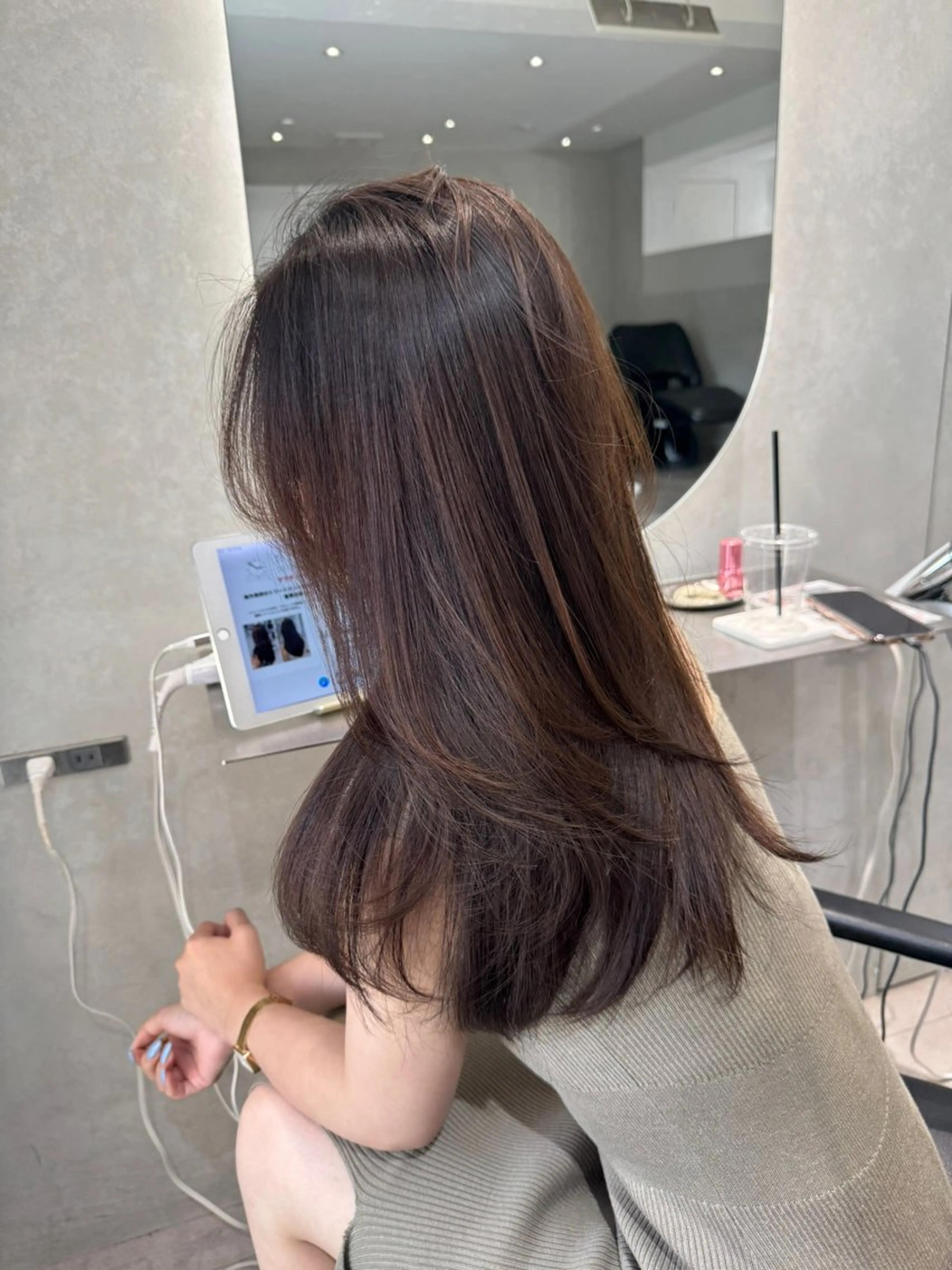 ロング レイヤーカット ✨レイヤーカット 海外ヘア/原宿✨のヘアスタイル