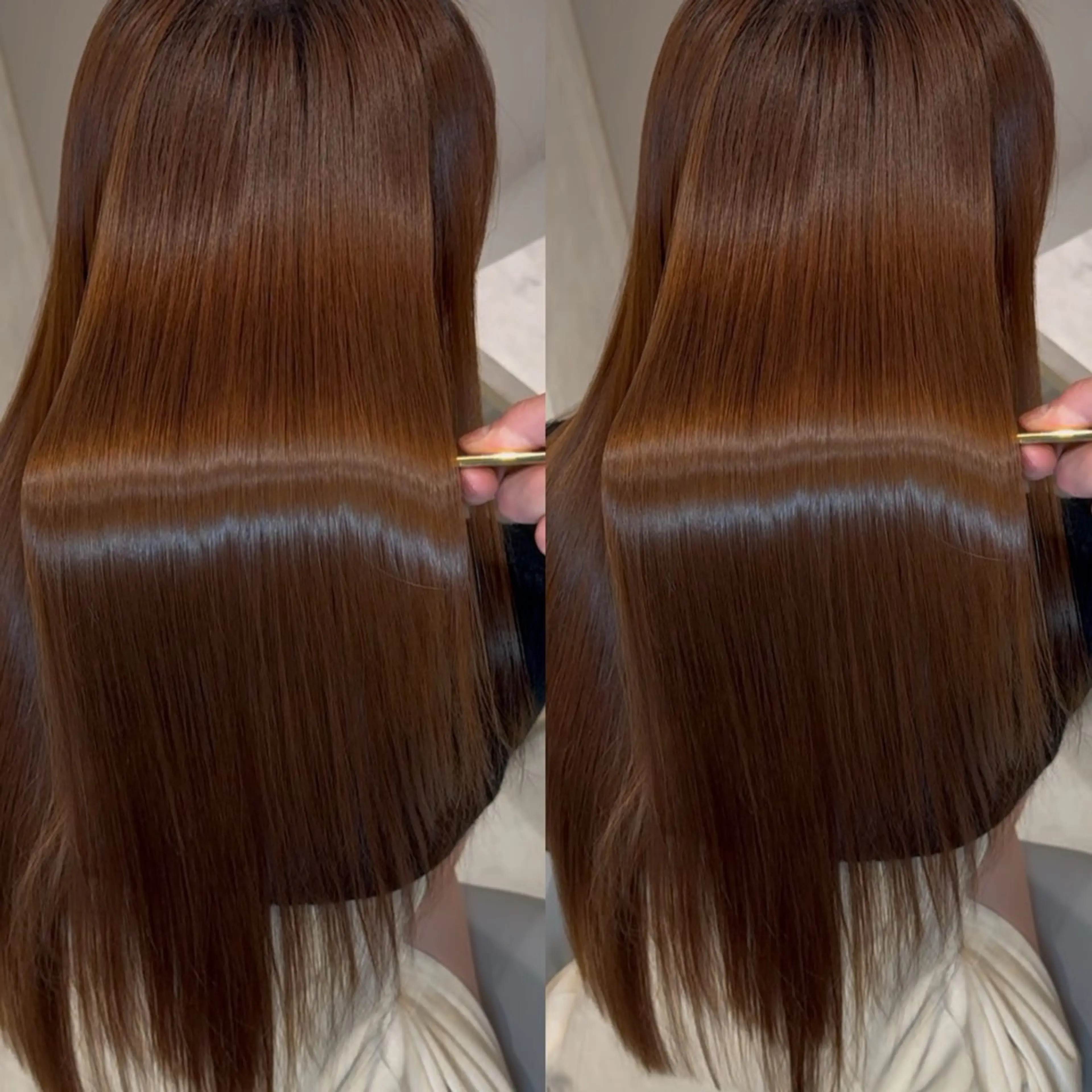 ⭐️美髪コース⭐️人気No.2🤍12月限定⭐️新規限定🉐カット＋縮毛矯正+コーティングトリートメントの写真