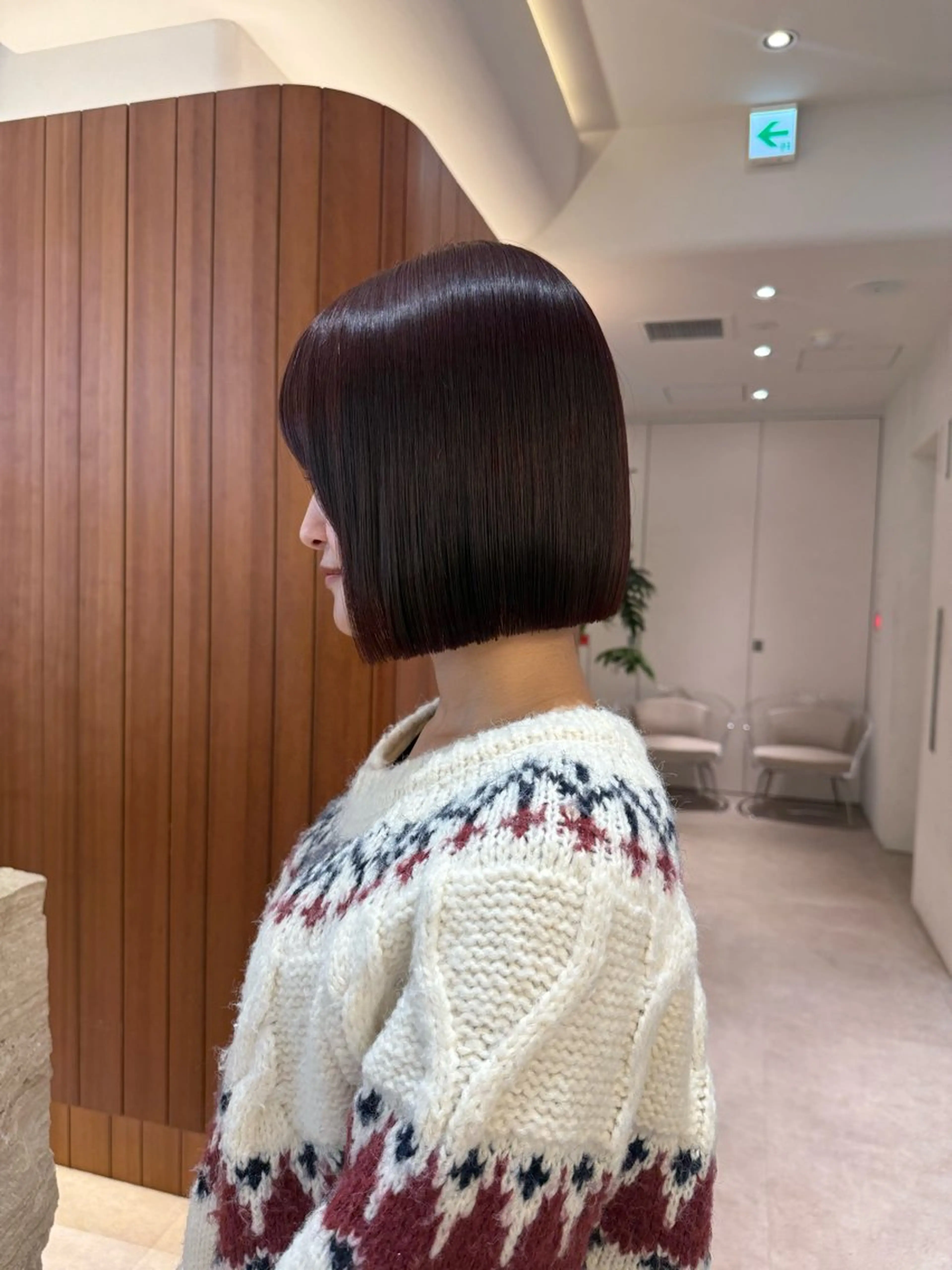 ショート カラー 切りっぱなしボブ ショートボブ ボブレイヤー 透明感カラー ボブ カット ヘアカラー トリートメント 田中航平/渋谷ボブ/ レイヤーボブのヘアスタイル