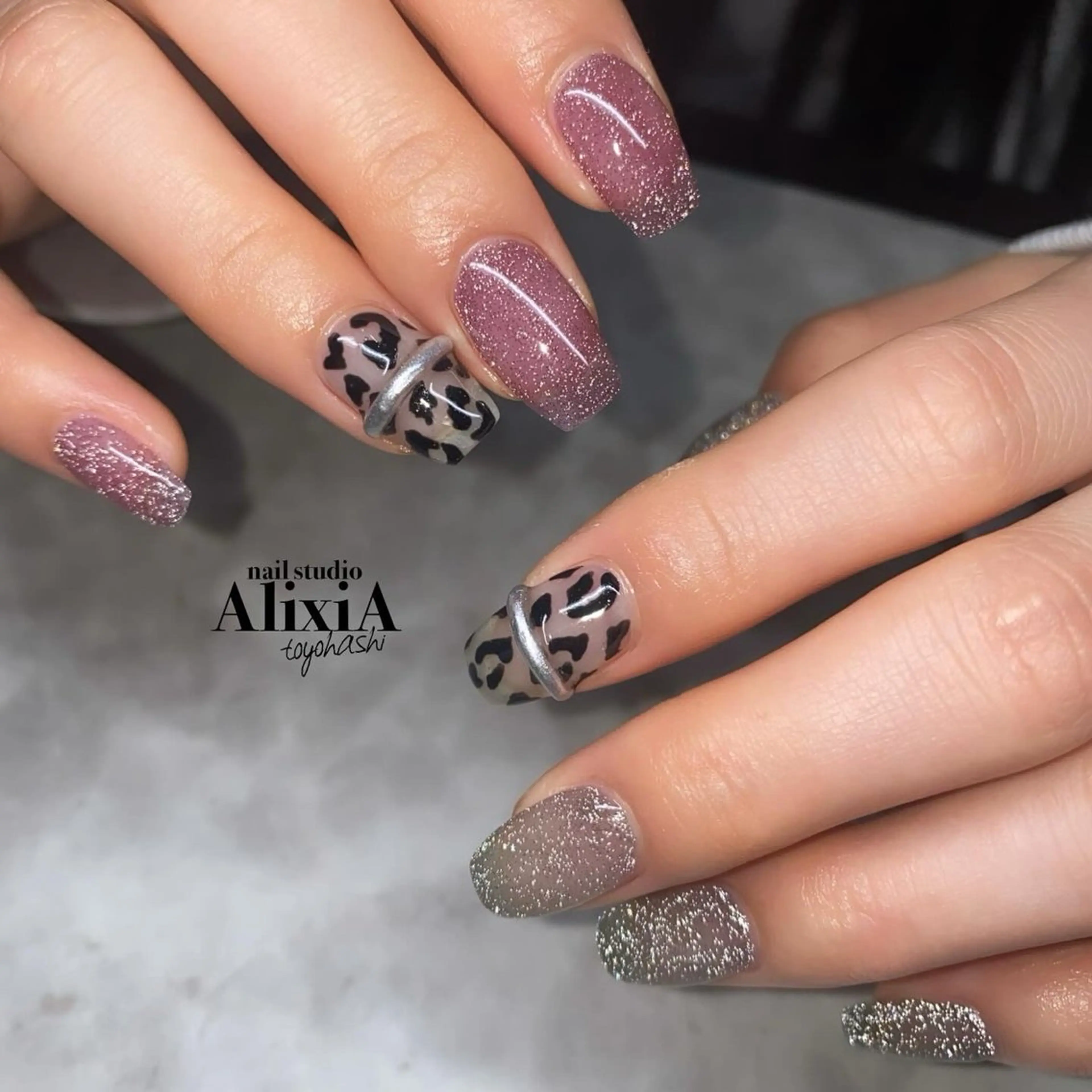 ネイル ハンドネイル AlixiA   nail studio所属・AlixiA ゆみのネイルデザイン