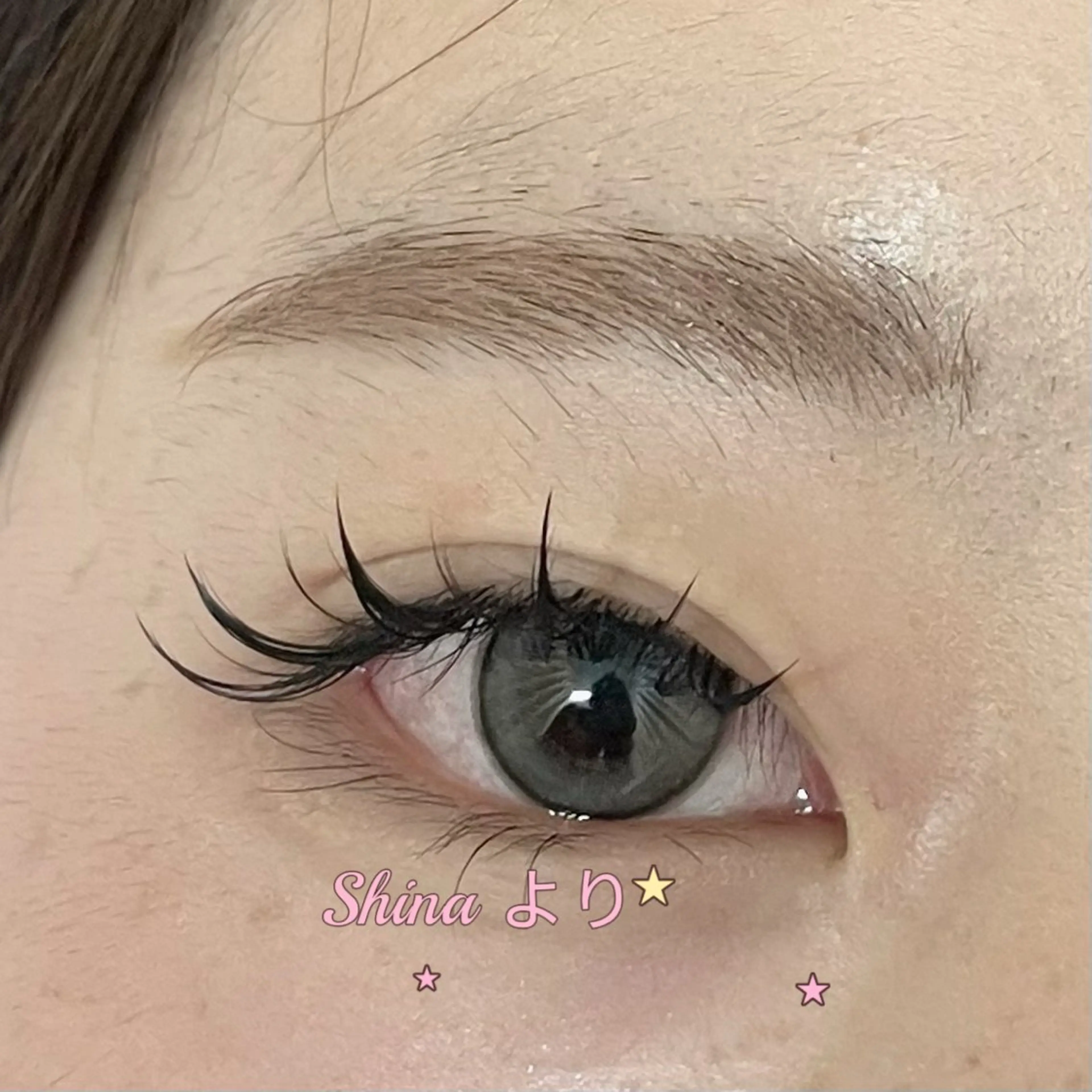 マツエク・マツパ マツエク Shina 🌺ワンホン専門のマツエク・マツパデザイン