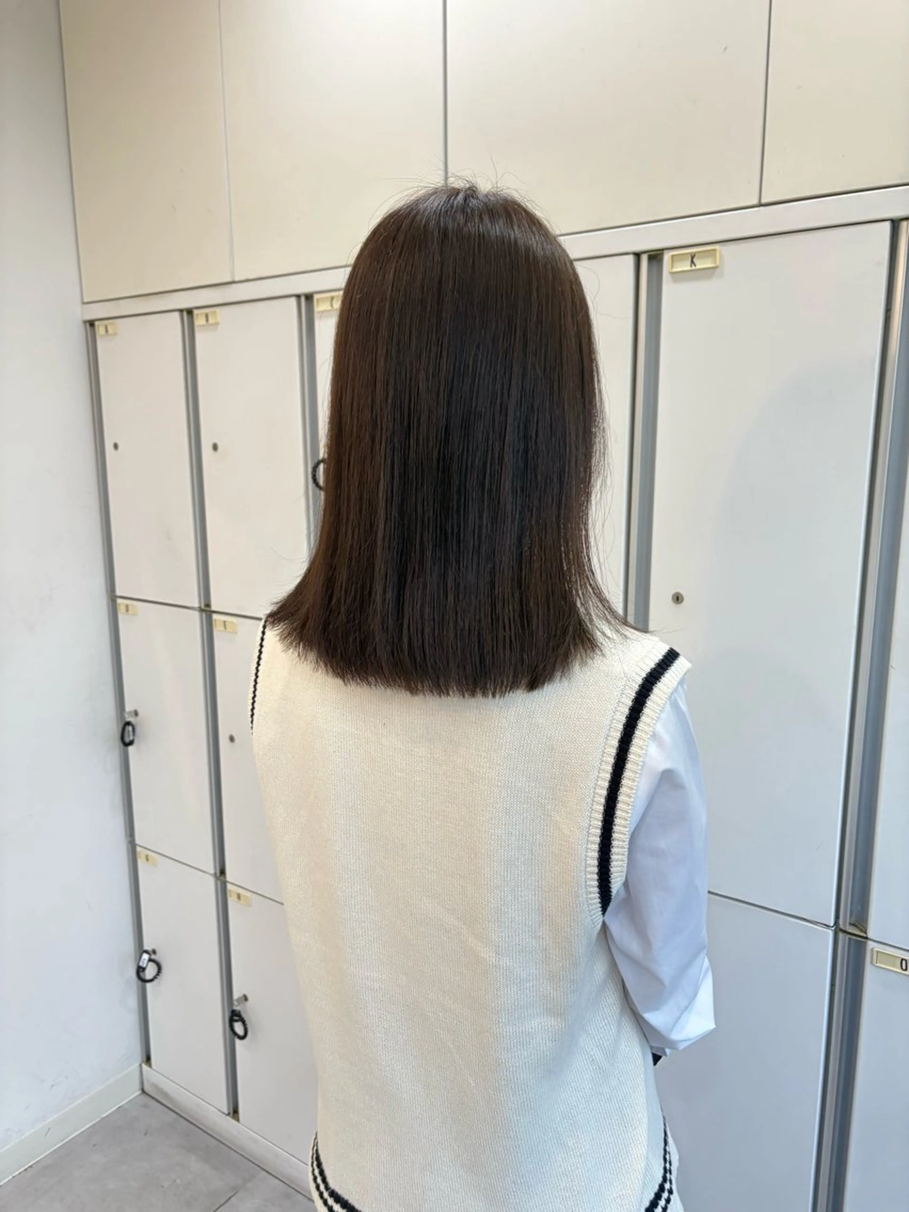 セミロング カラー 🫧松尾彩舞樹🫧 アレンジ/艶カラー✨のヘアスタイル