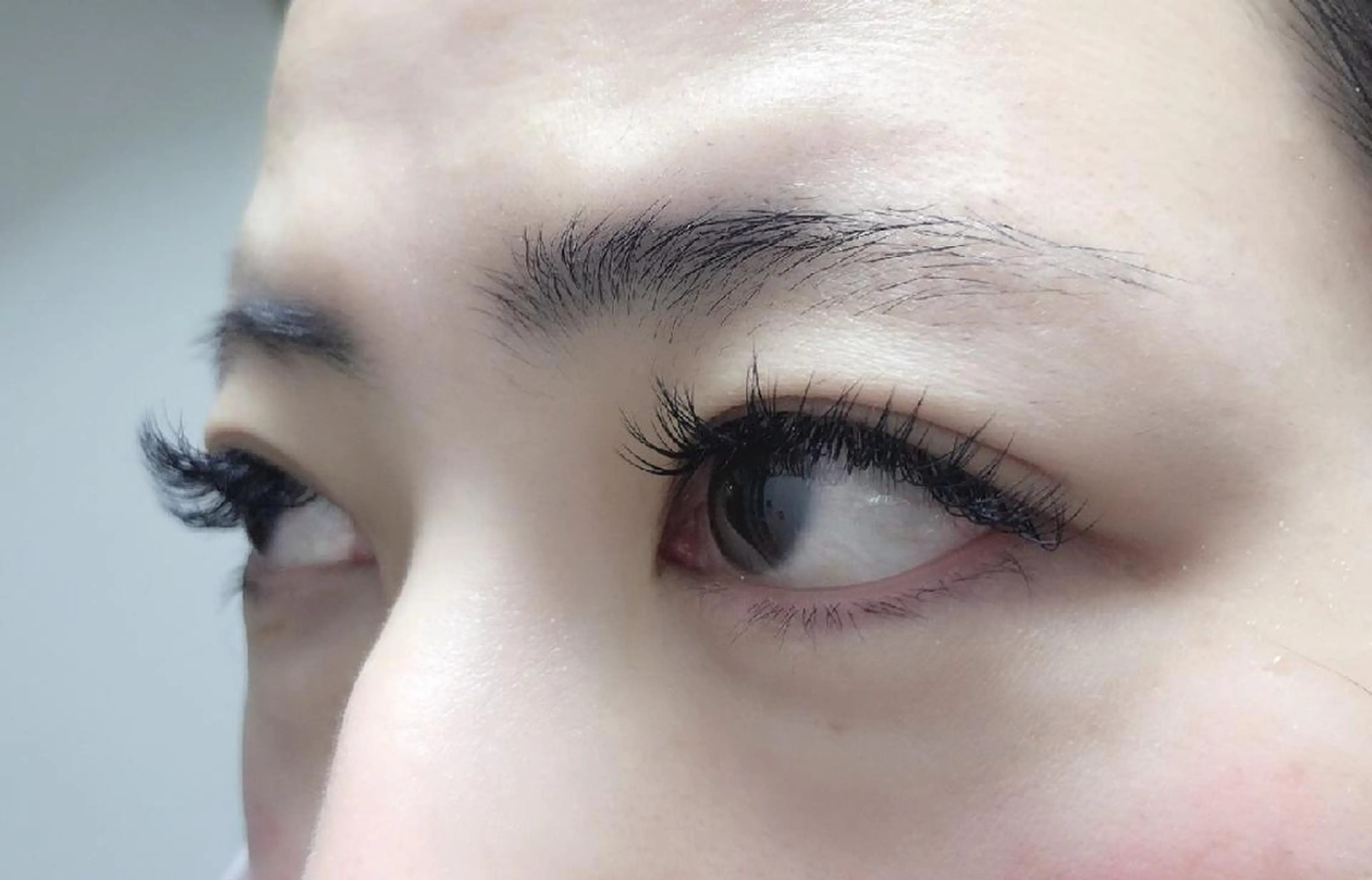 マツエク・マツパ 付け放題 フラットラッシュ ナチュラル まつげパーマ 一重×まつ毛パーマ マツエク 吉岡 ゆうなのマツエク・マツパデザイン