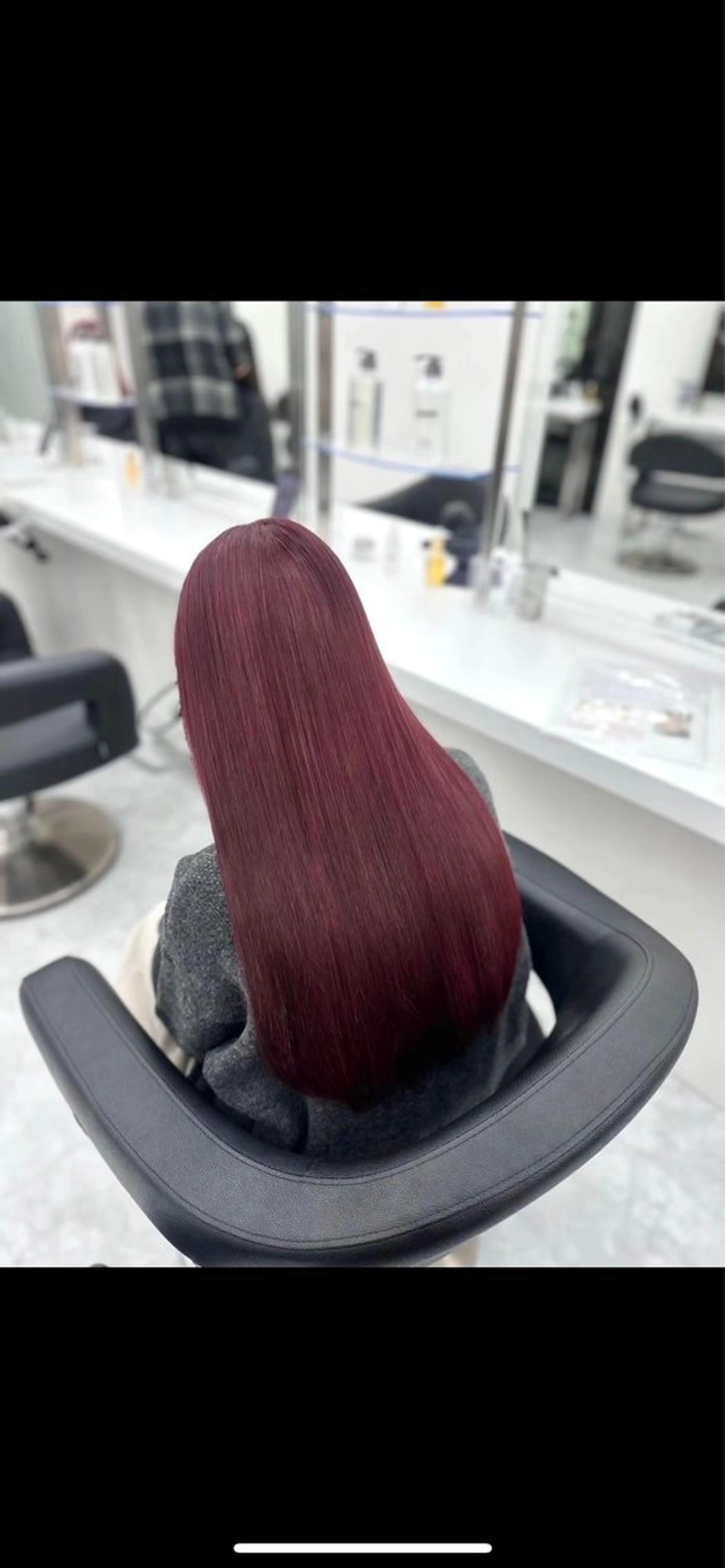 ロング ヘアカラー トリートメント ヘアセット NANA💓韓国ヘア /レイヤー/暖色💓のヘアスタイル