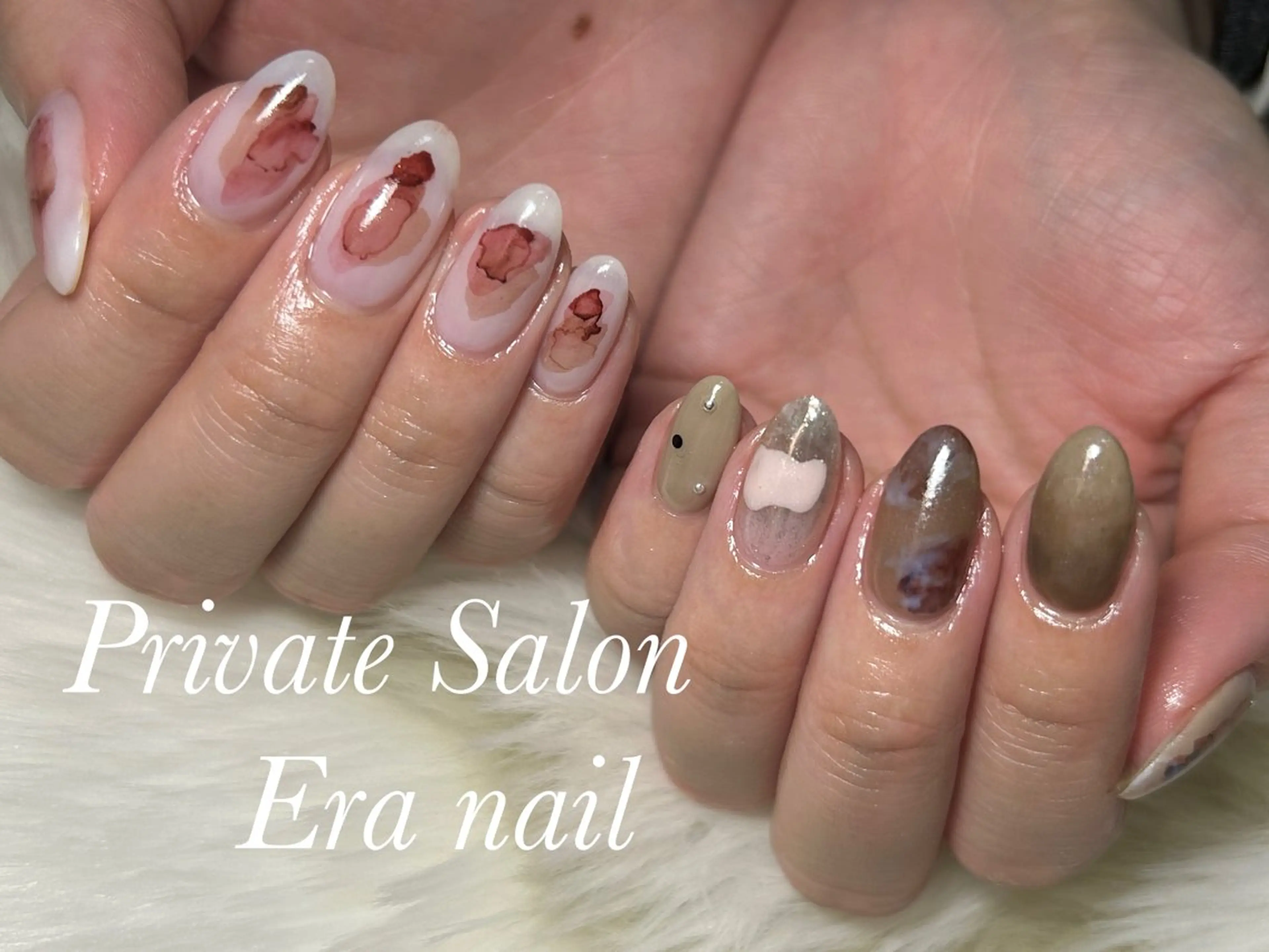 ネイル 持ち込み ハンドネイル Era nailのネイルデザイン