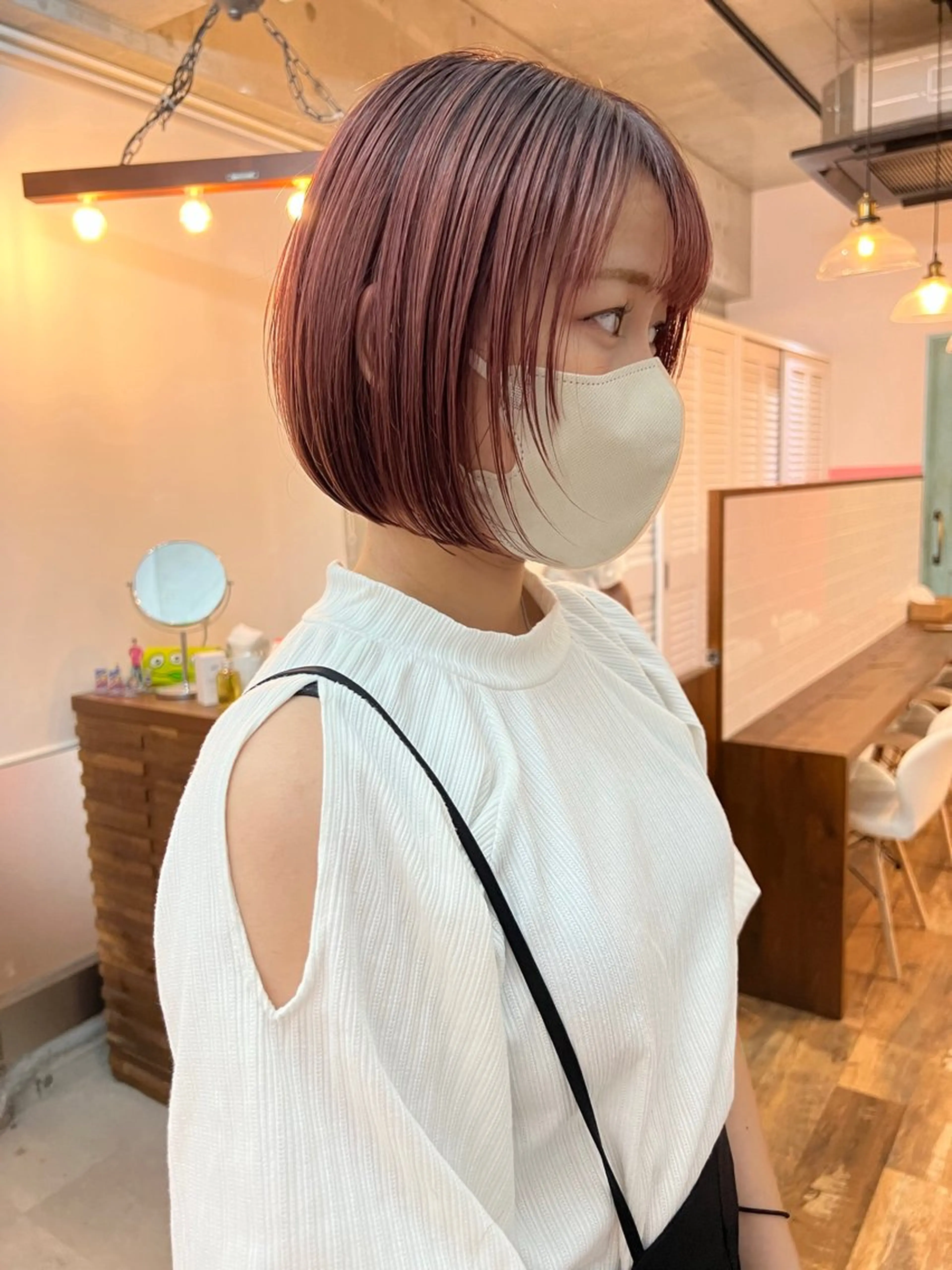 ショート カラー ヘアアレンジ ヘアカラー トリートメント ヘアセット 髪質改善/艶髪 🫧高橋湧也のヘアスタイル