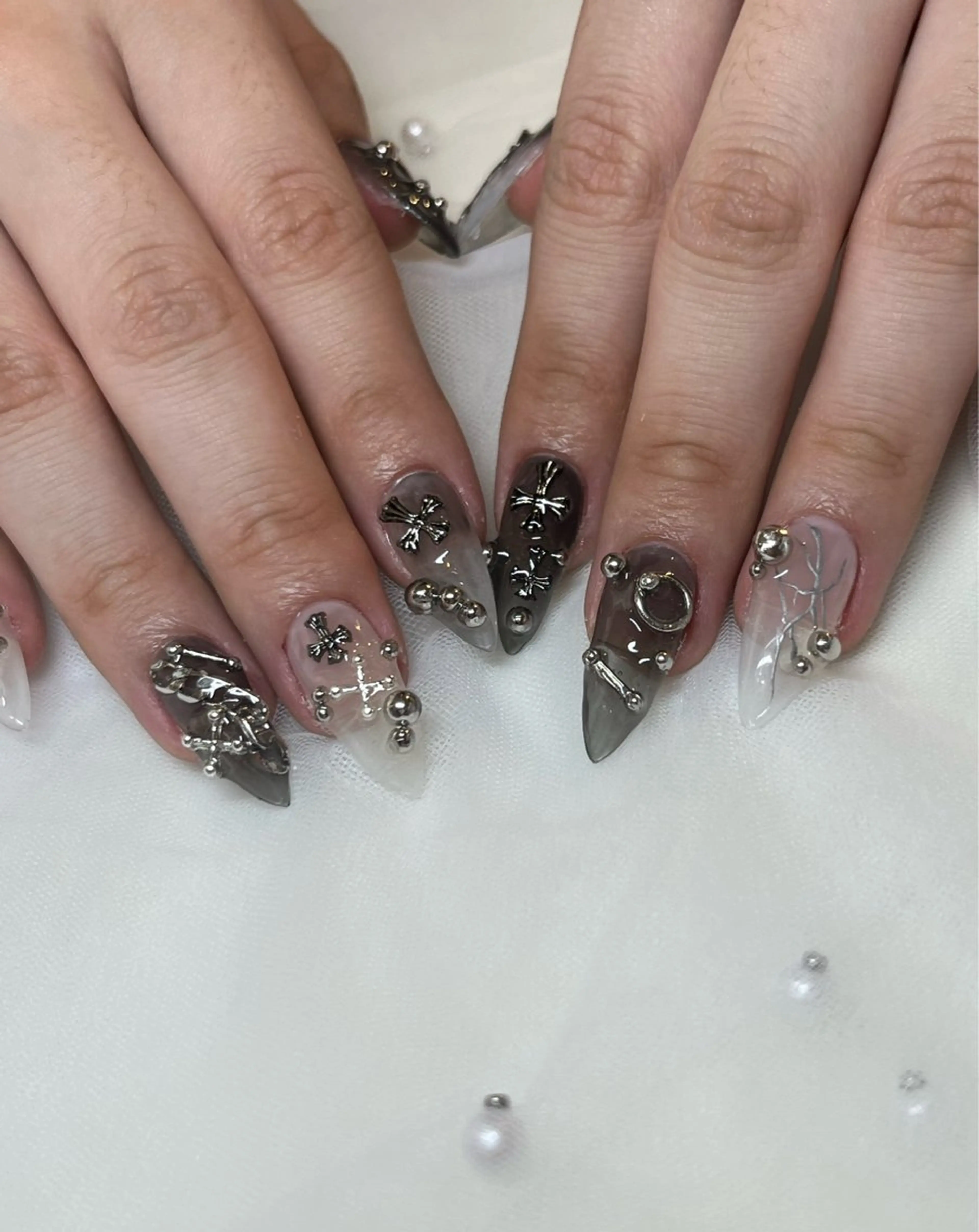 ネイル なんば7nail YUZUHAのネイルデザイン
