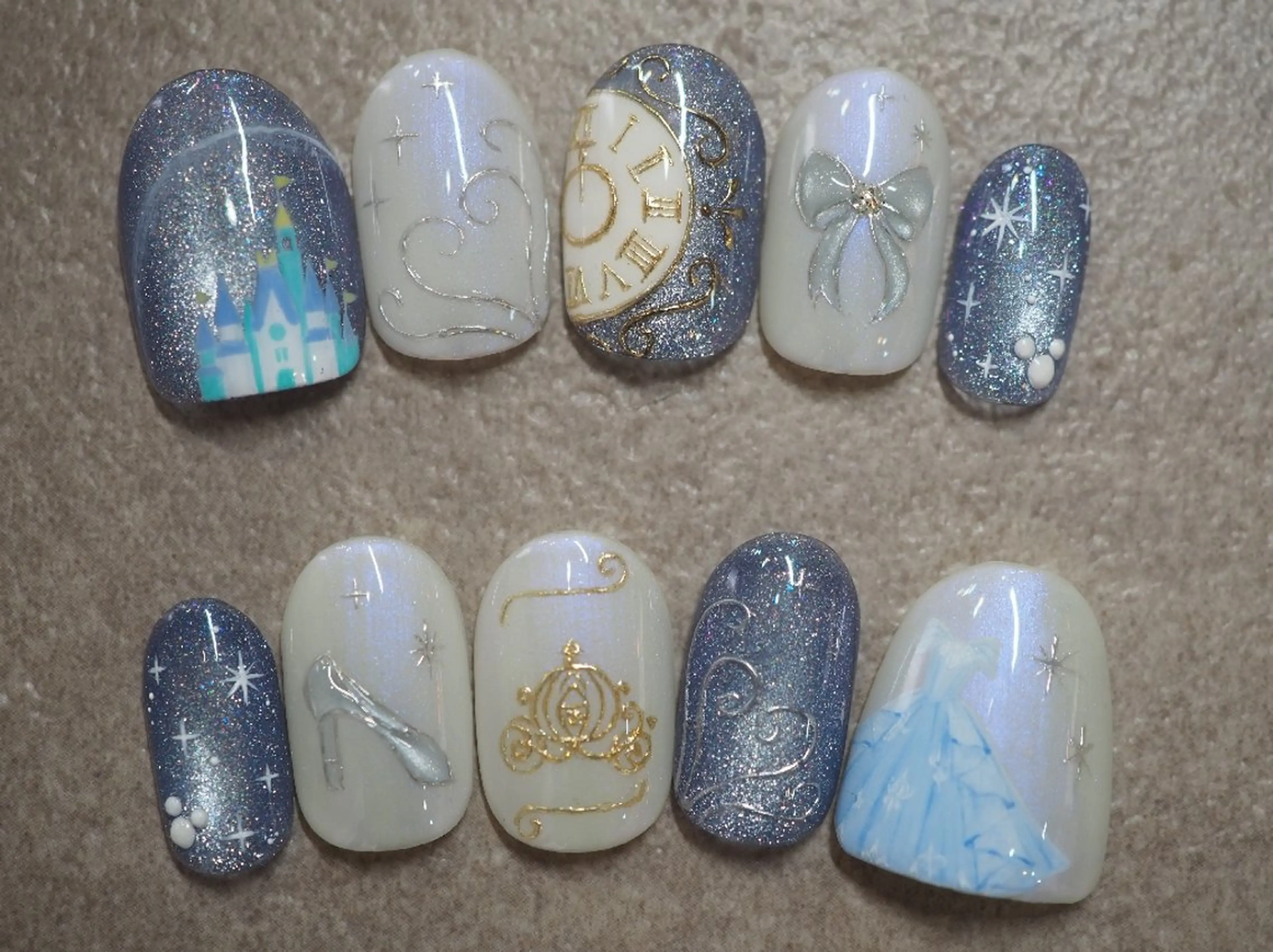 ネイル ハンドネイル glaNje 福光のネイルデザイン