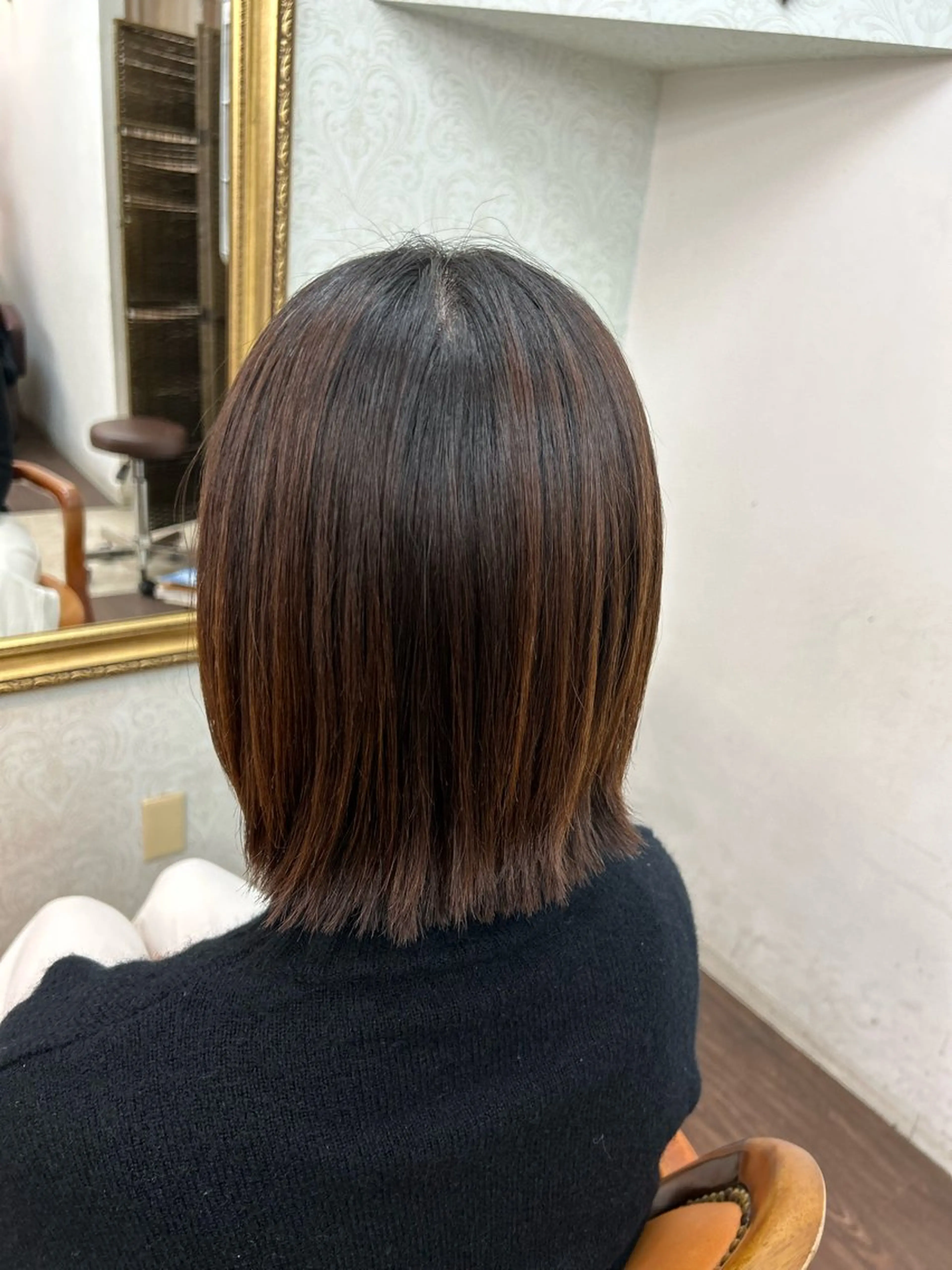 ショート ウチカド エリナのヘアスタイル