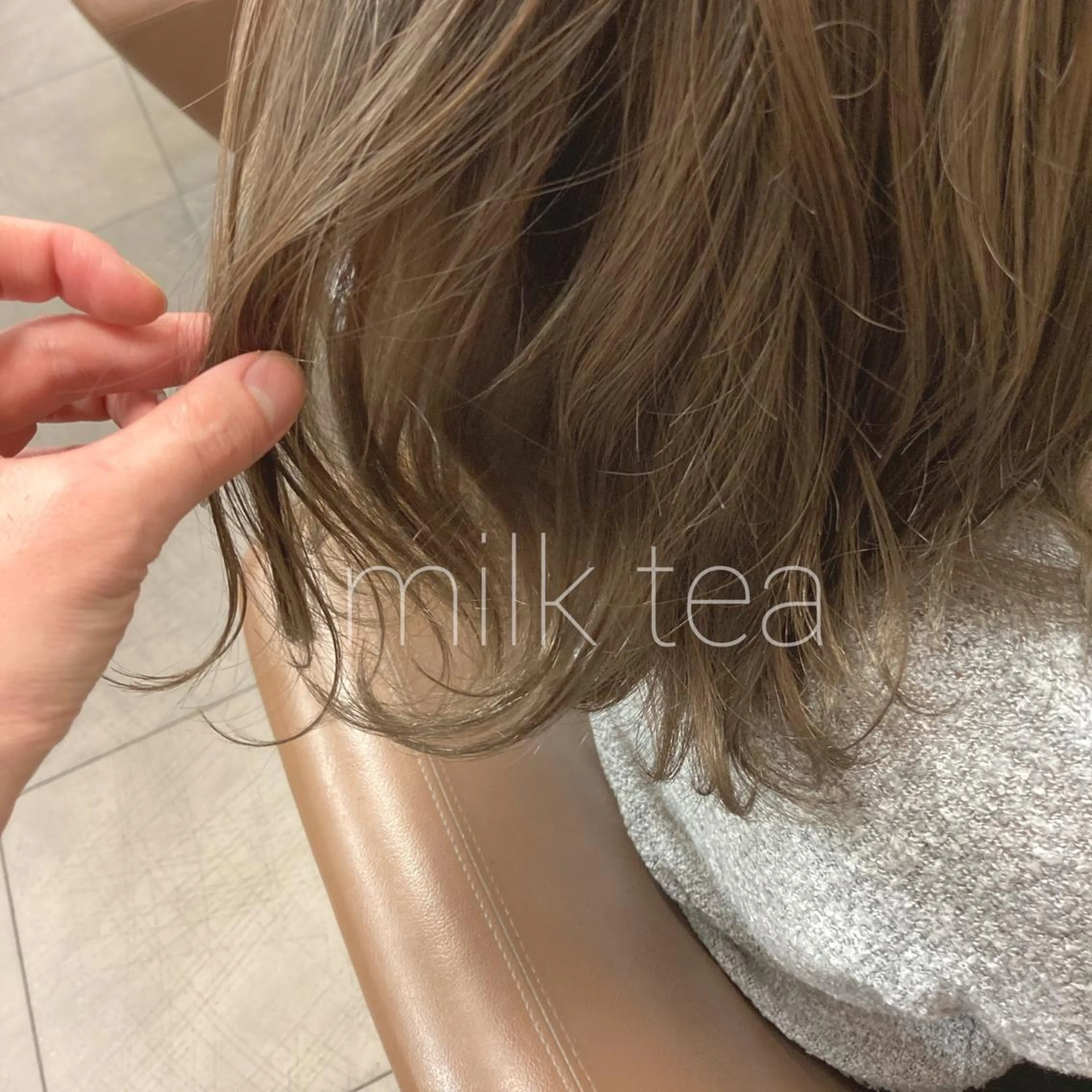 ミディアム カラー ブリーチ ブリーチなしカラー カット ヘアカラー 🌟東銀座マンツーマ ン🌟タカナシのヘアスタイル