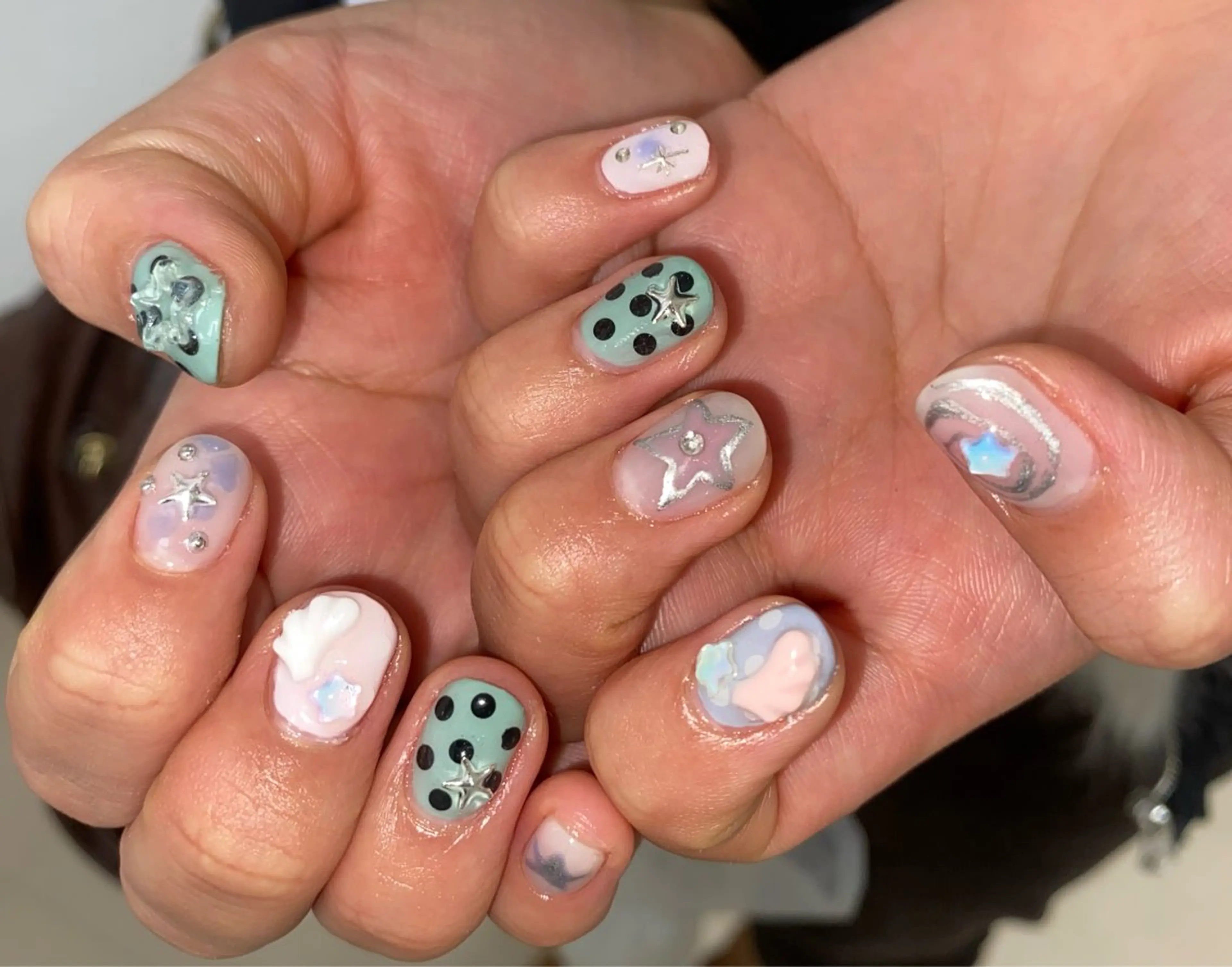 メンズ ネイル ✨akari✨千葉駅 アート、メンズネイルのネイルデザイン