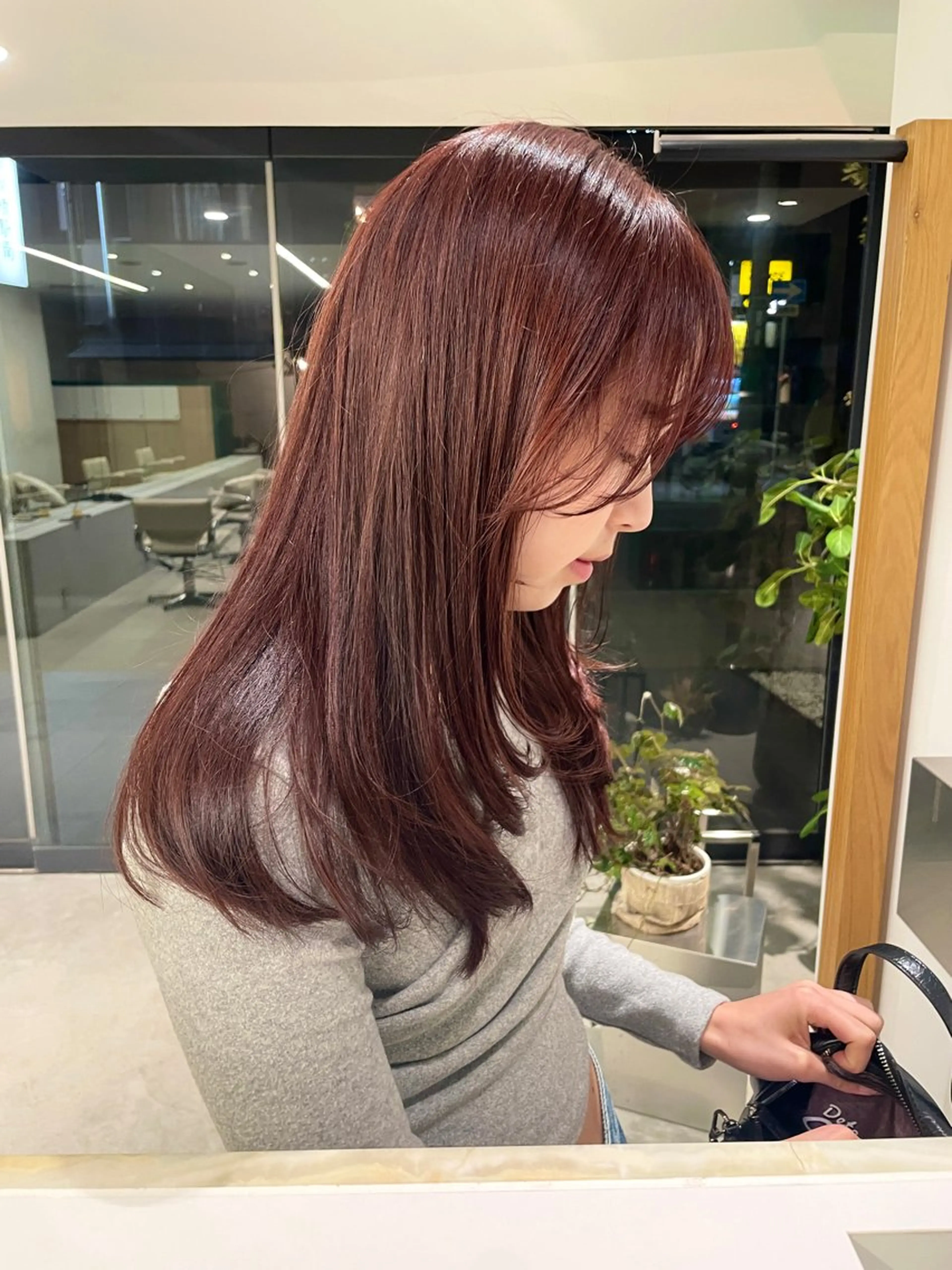 カラー ヘアカラー 堀 愛希子のヘアスタイル