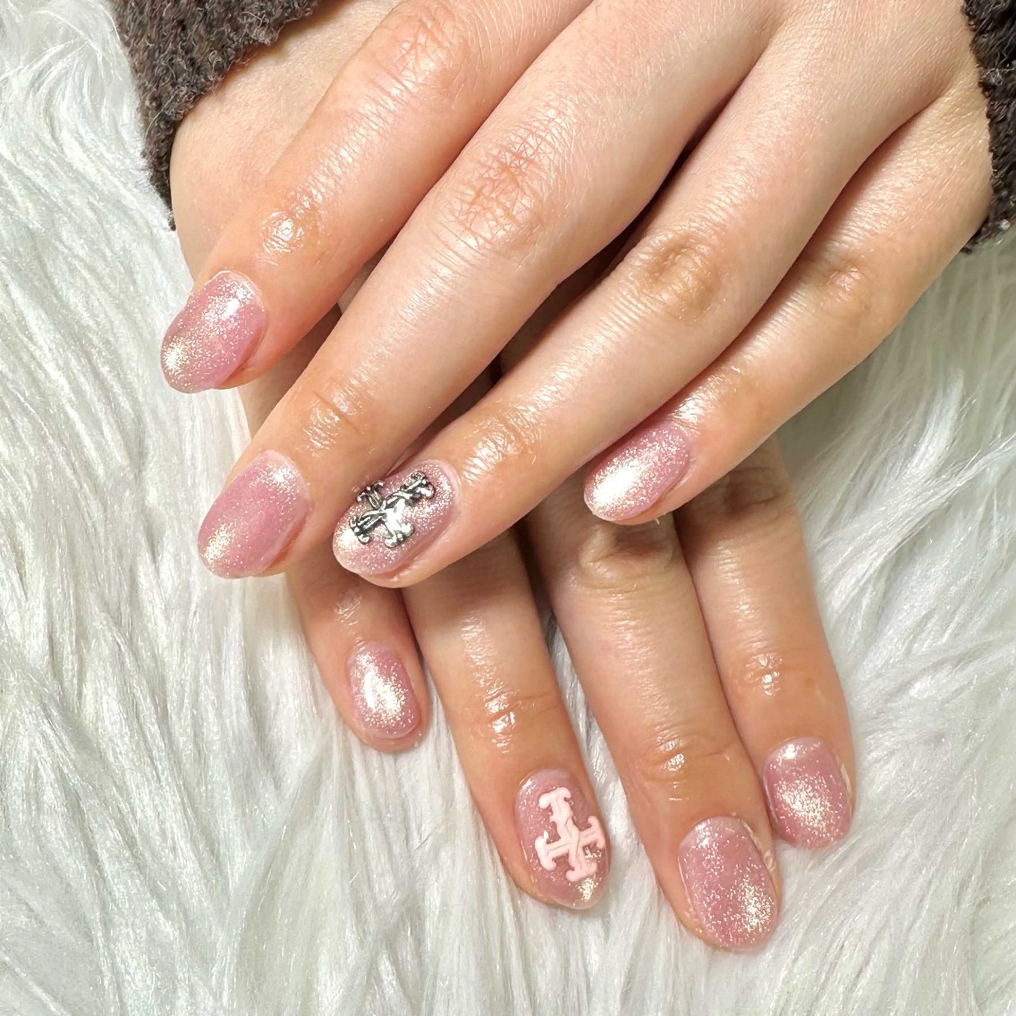 ネイル ワンカラーネイル シンプルネイル ハンドネイル Heartnail Hino Reinaのネイルデザイン