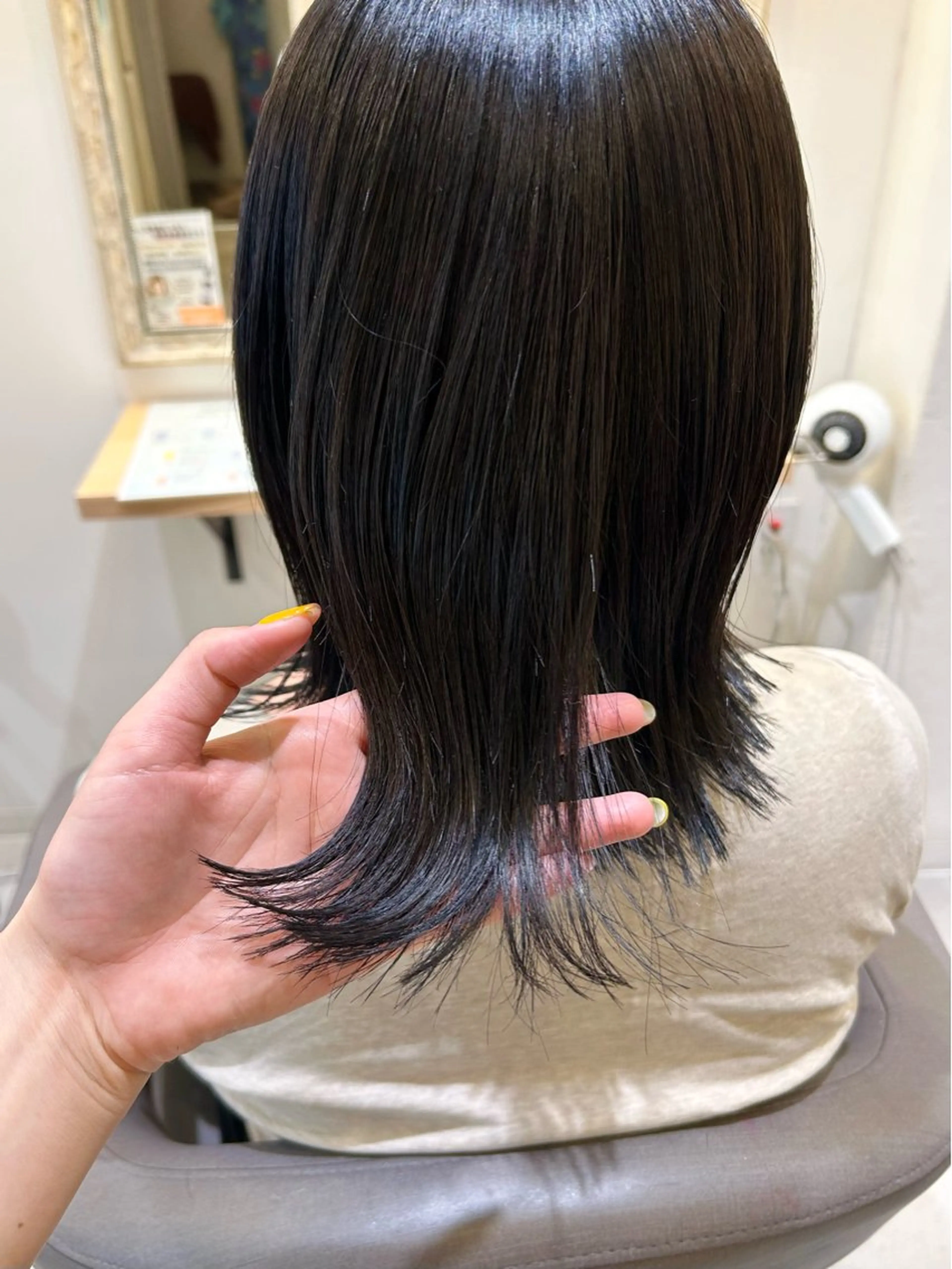 ミディアム カット ヘアカラー yuu /Carinのヘアスタイル