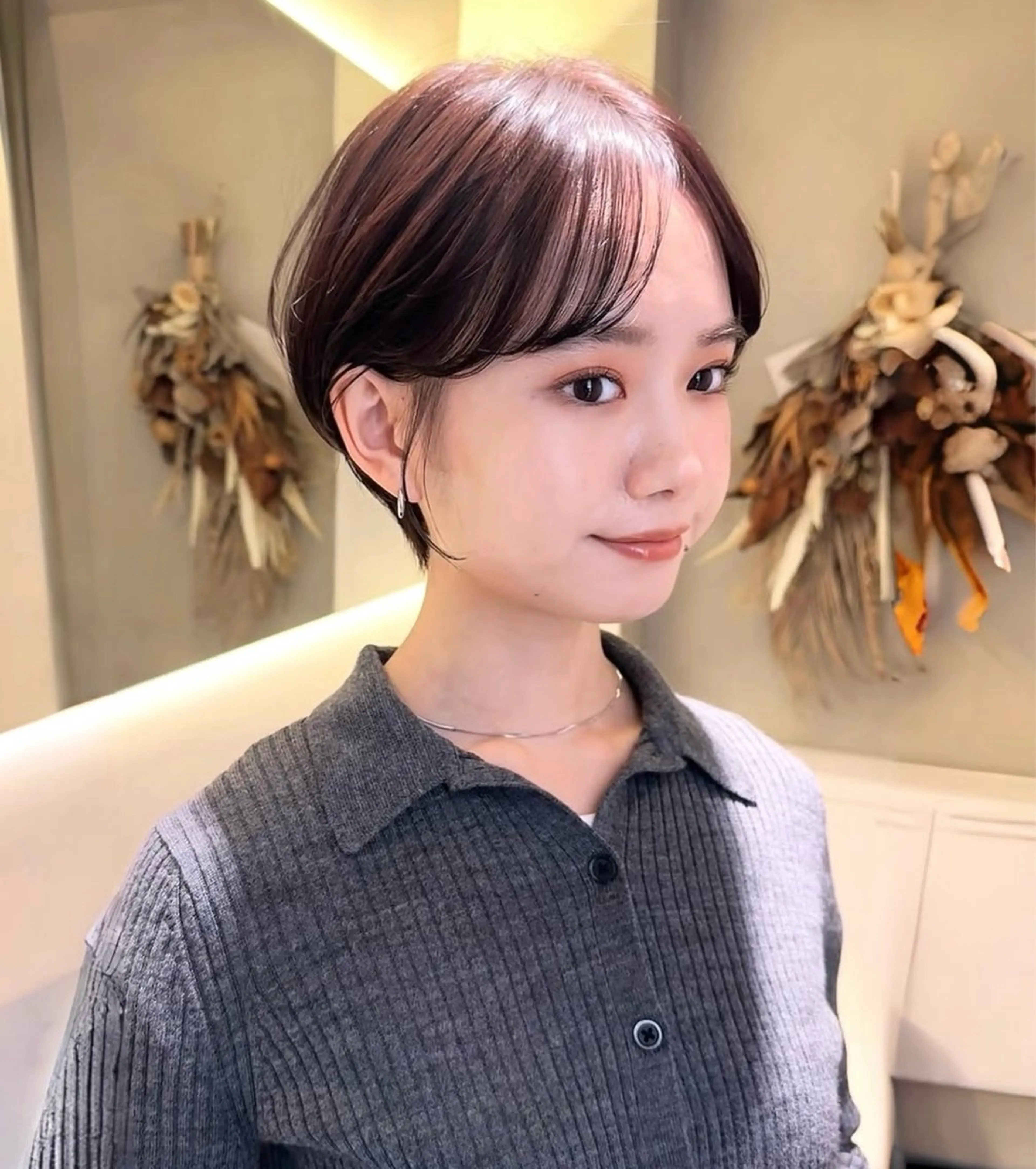 ショート Lond re Maison所属・骨格補正ショート/ パーマ🌸さくら🌸のヘアスタイル